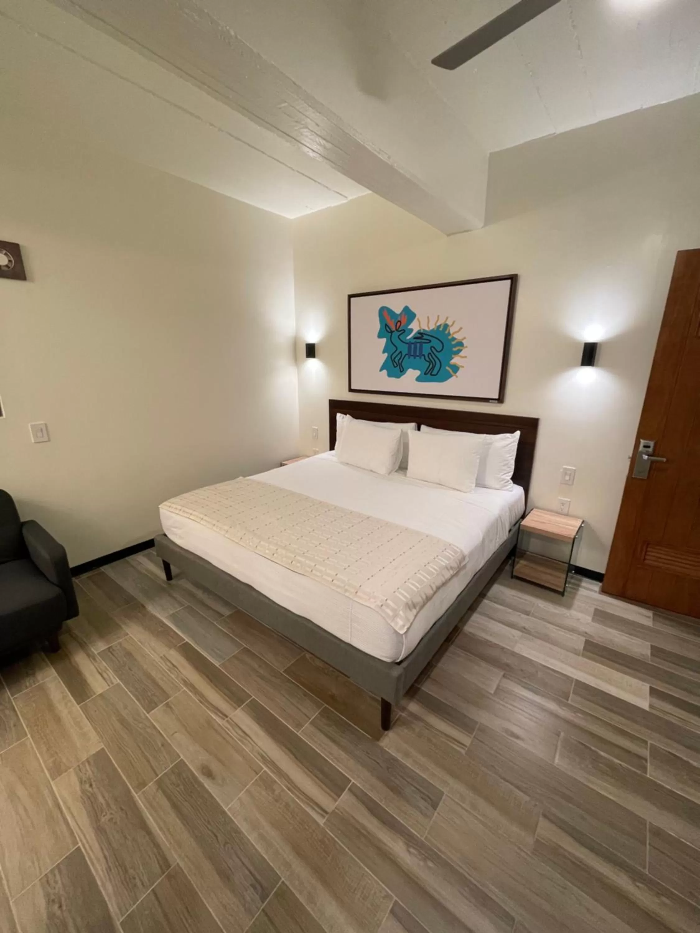 Bed in Joint Boutique Hotel