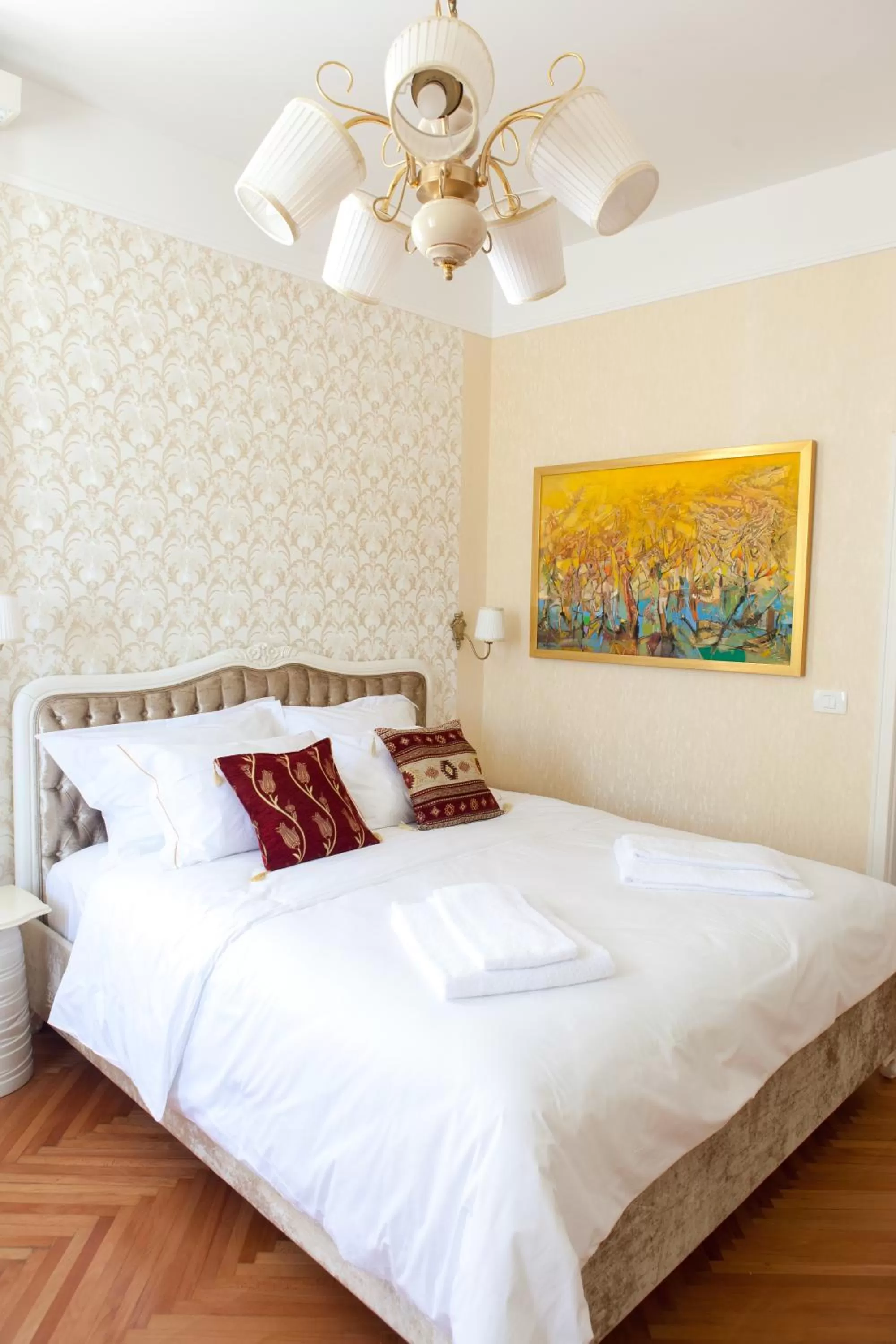 Bed, Room Photo in Benecanka Casa Veneziana Piran