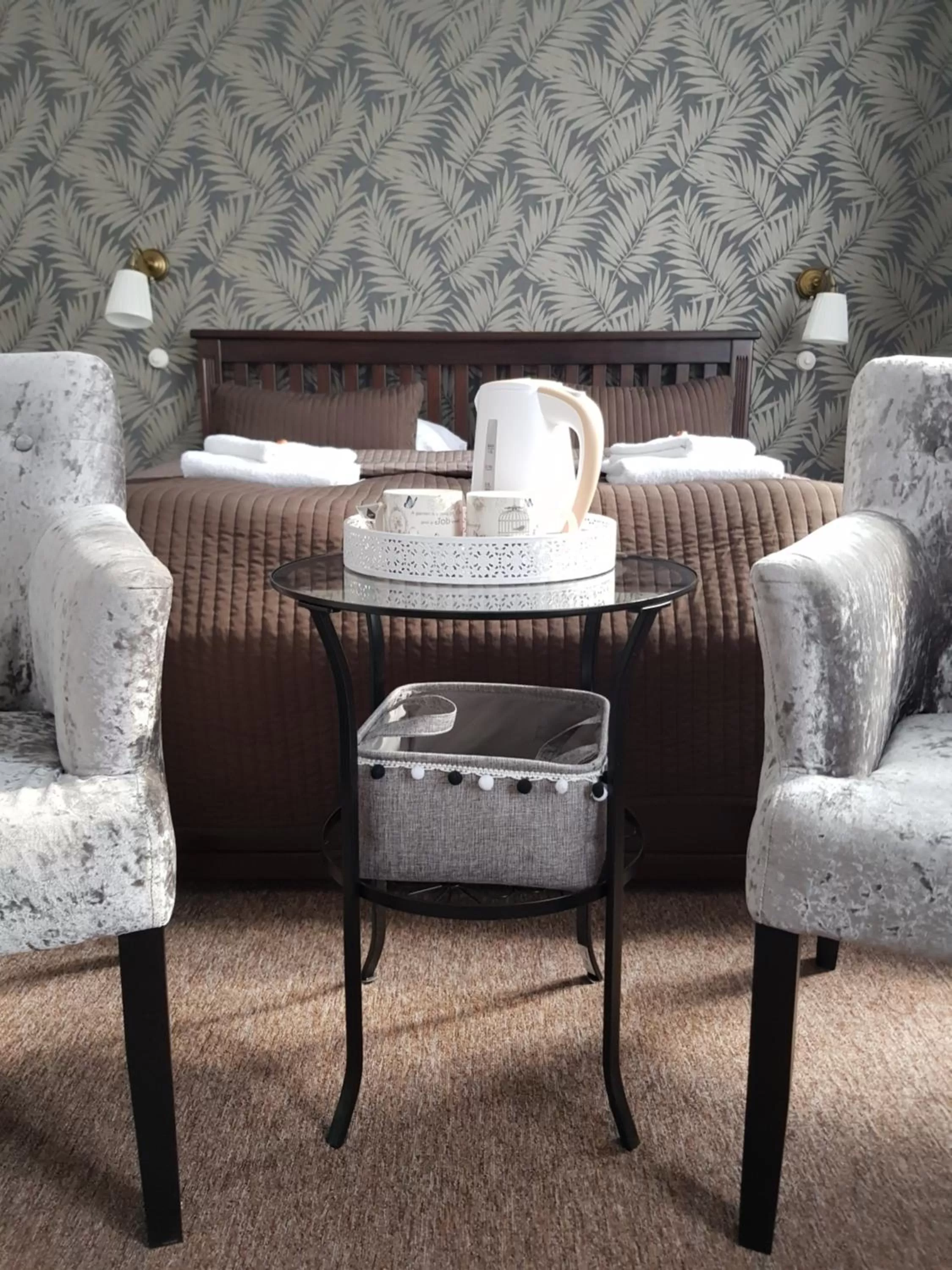 Seating area in Hotel Amadeus