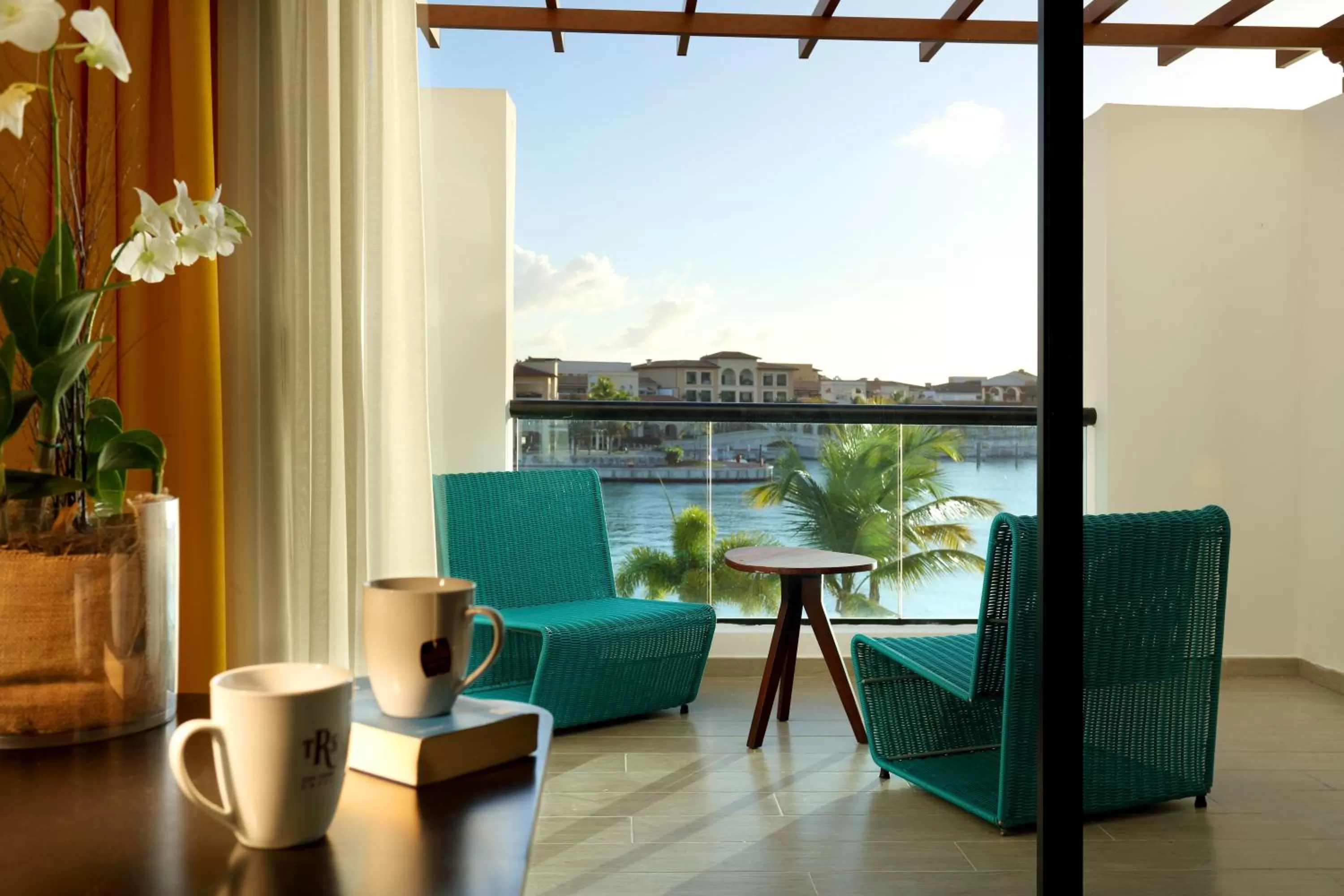 Balcony/Terrace in TRS Cap Cana Waterfront & Marina Hotel - Adults Only - All Inclusive