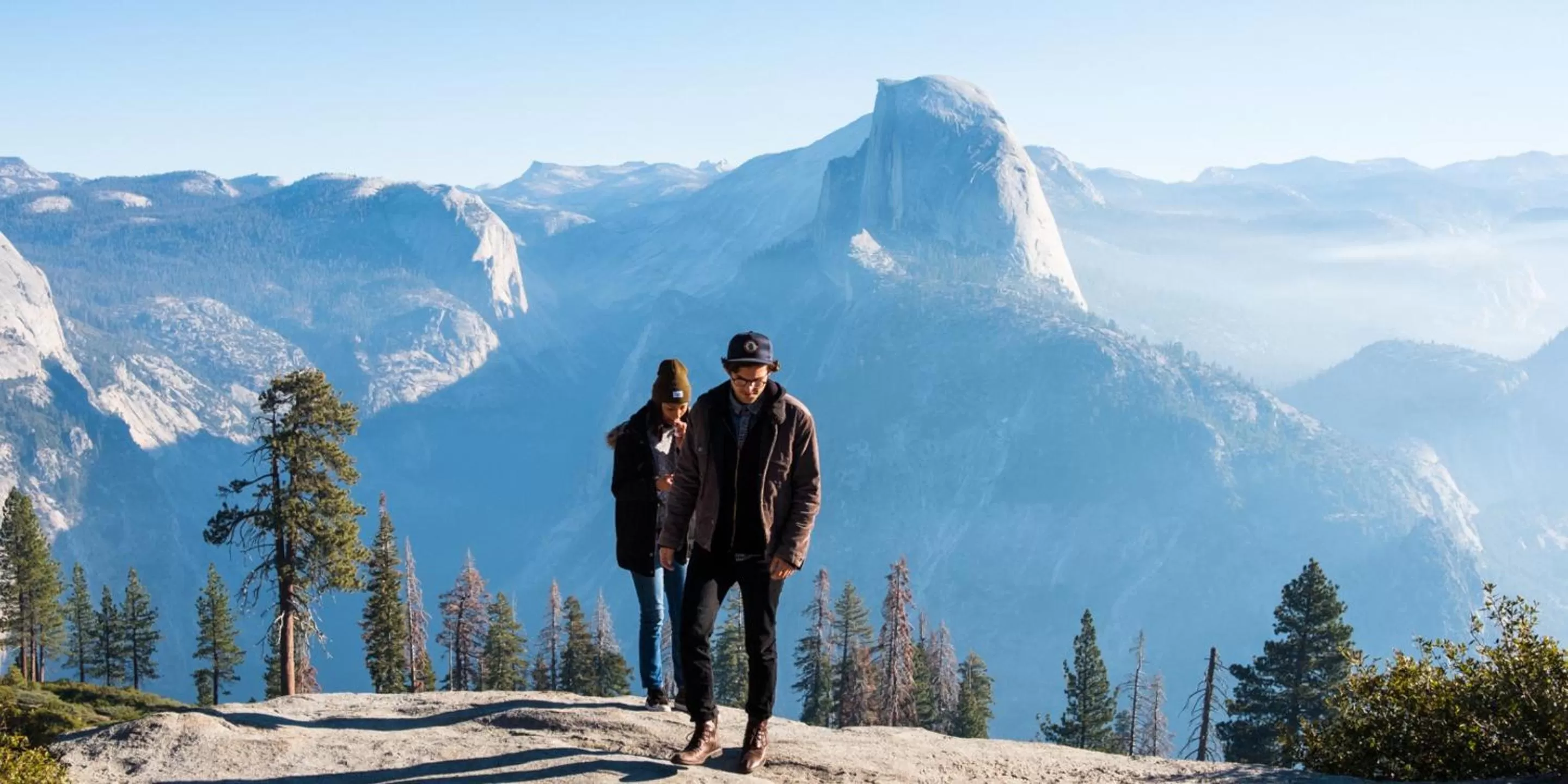 Natural landscape in AutoCamp Yosemite