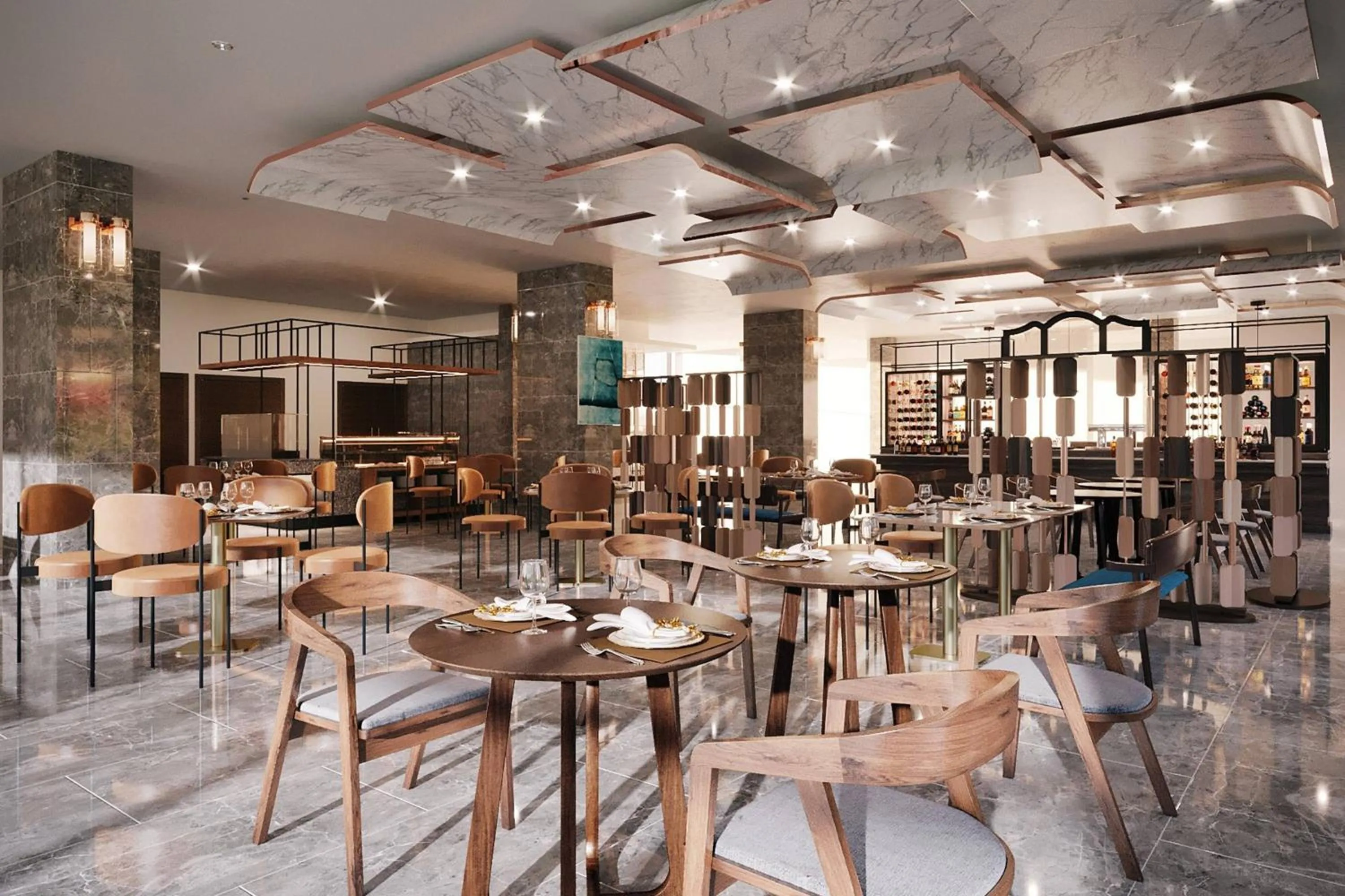 Restaurant/places to eat in The Sifang Hotel Nanjing, Autograph Collection