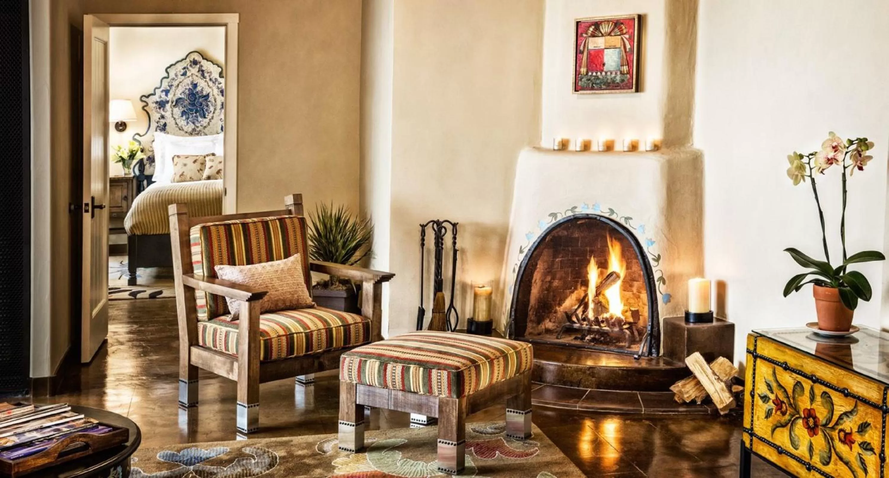 Photo of the whole room in La Fonda on the Plaza