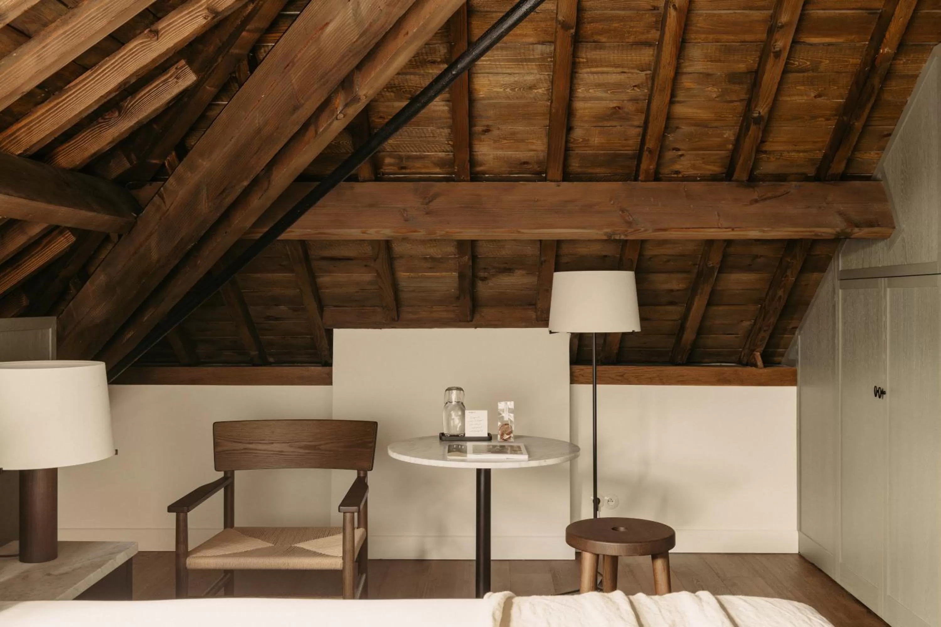 Seating area in august