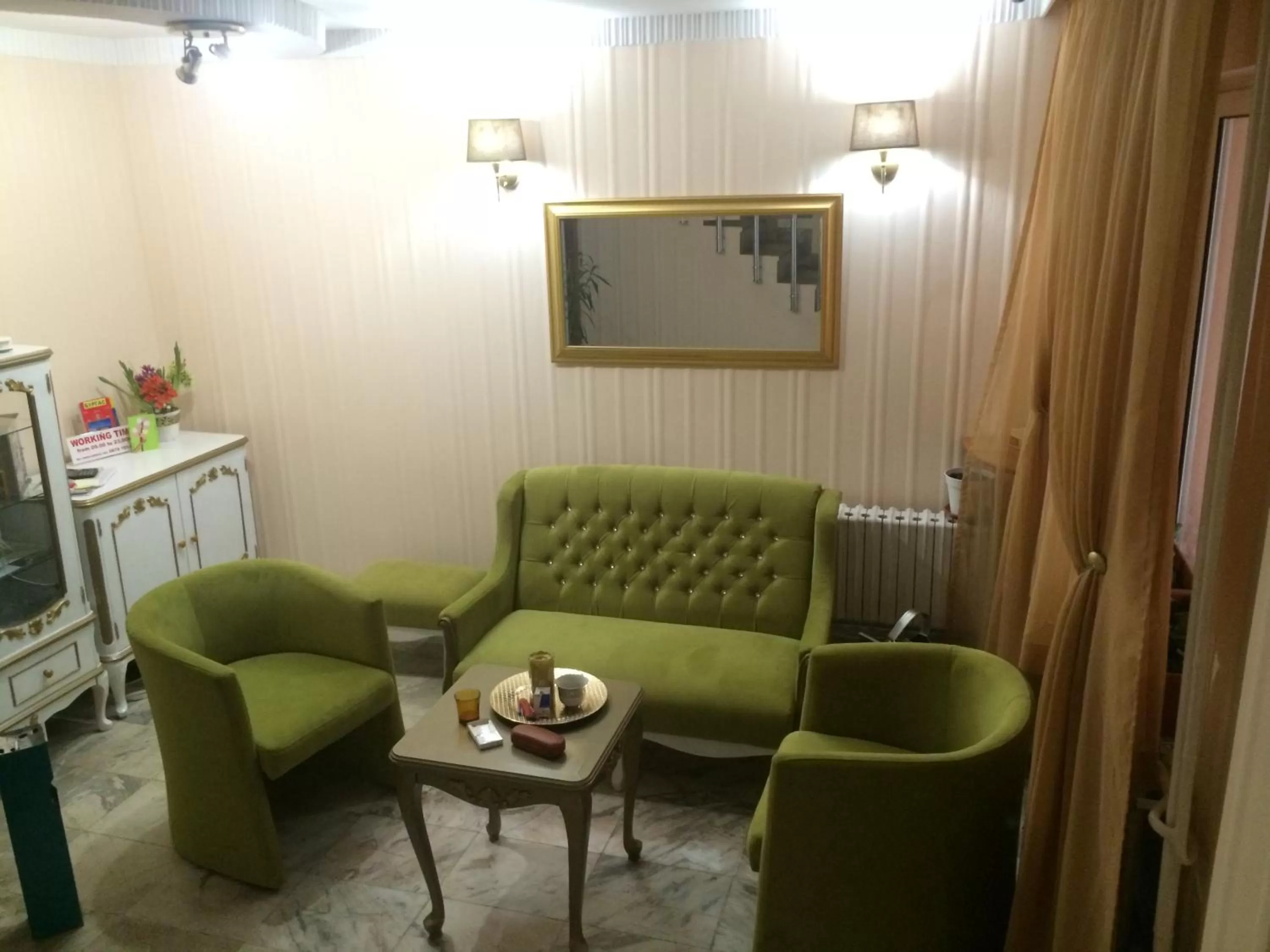 Living room, Seating Area in White Rose Family Guest House