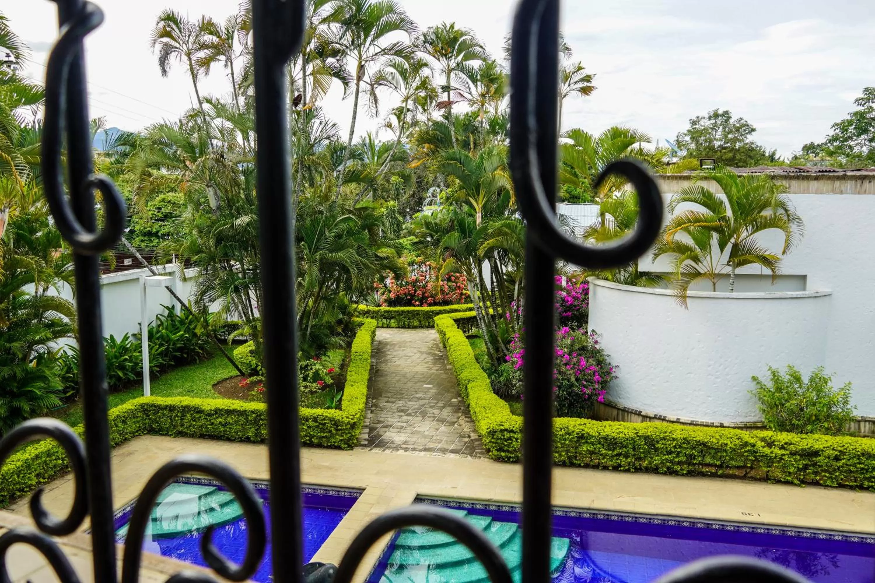 Pool View in Hotel Boutique Villa Casuarinas
