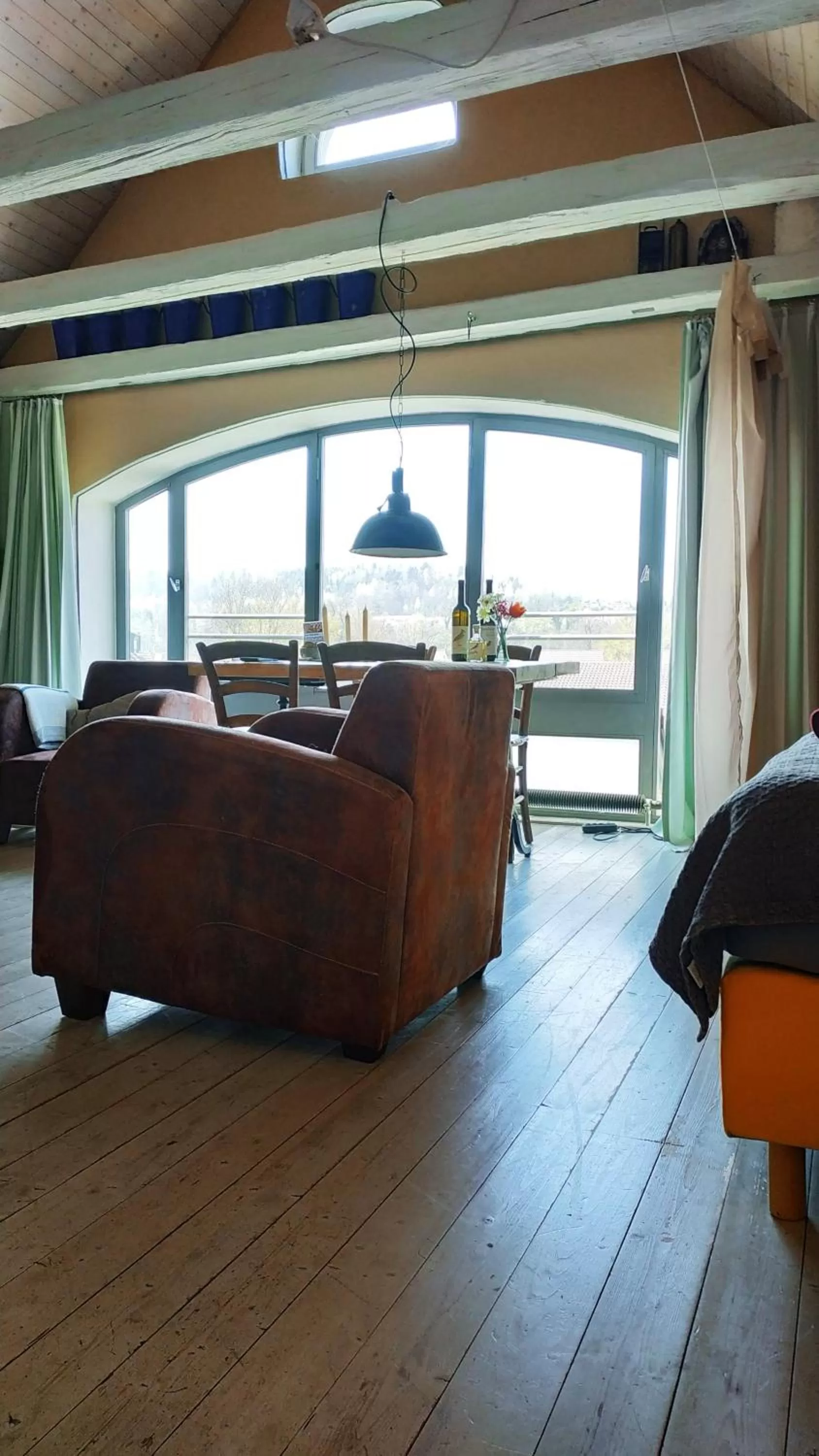 Seating Area in Blue Wall BnB