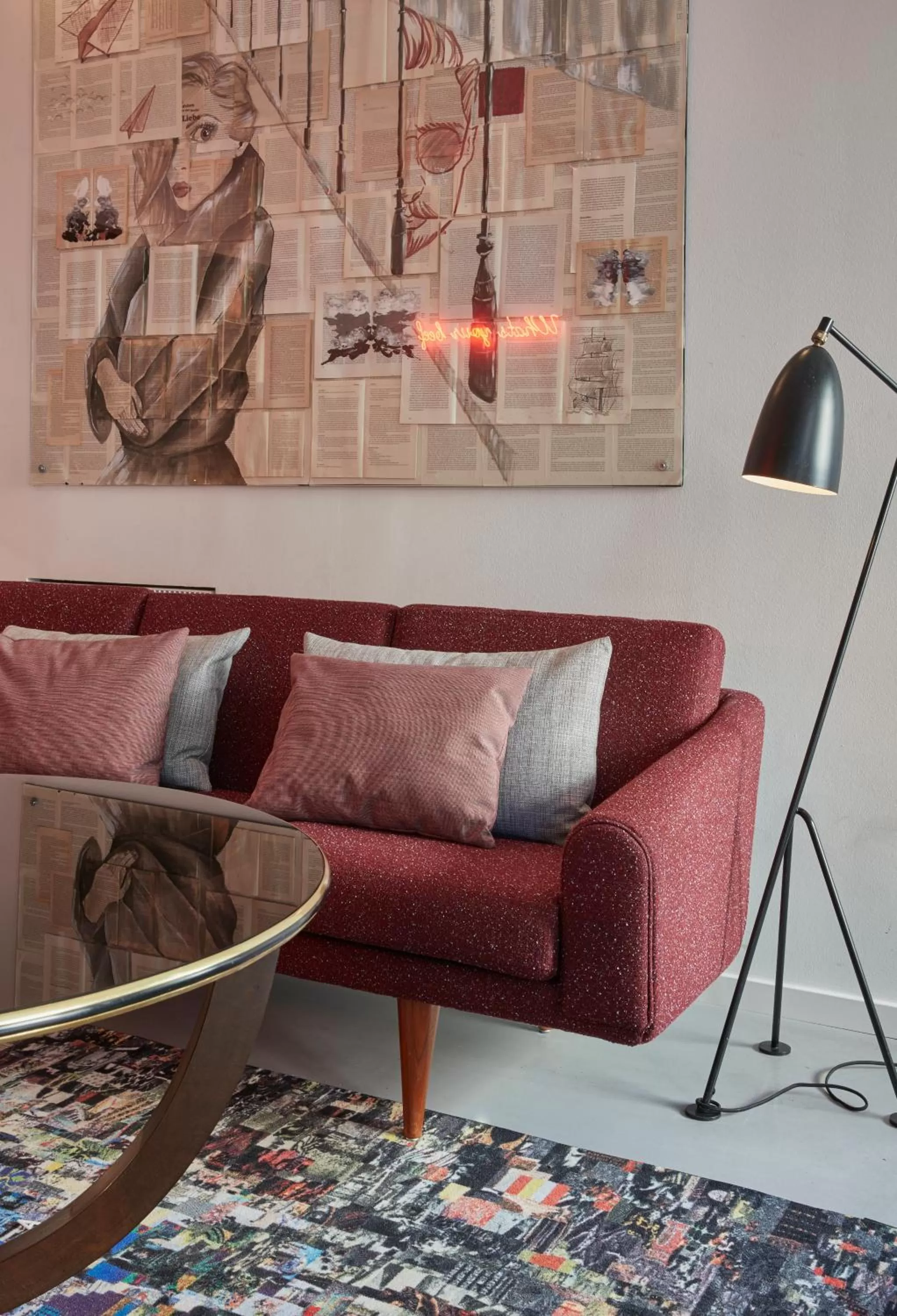 Library in Sir Savigny Hotel, part of Sircle Collection