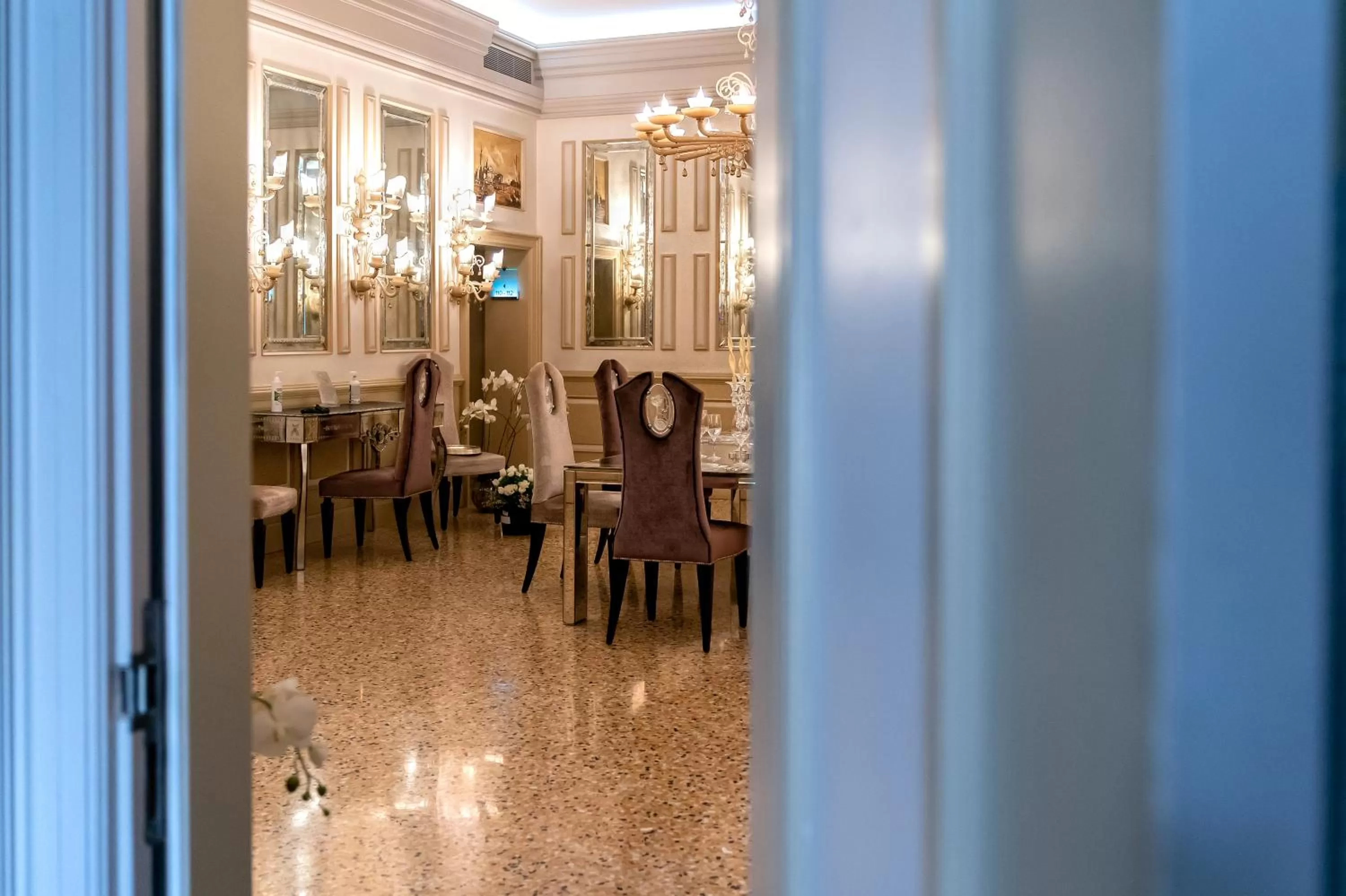 Decorative detail in Hotel Palazzetto Madonna