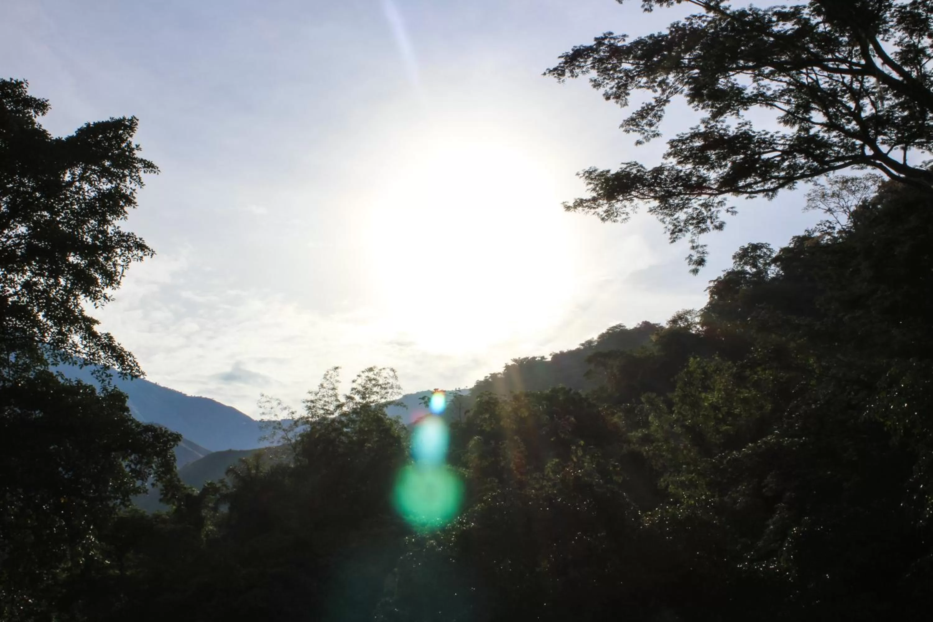 Natural landscape in Rio Escondido