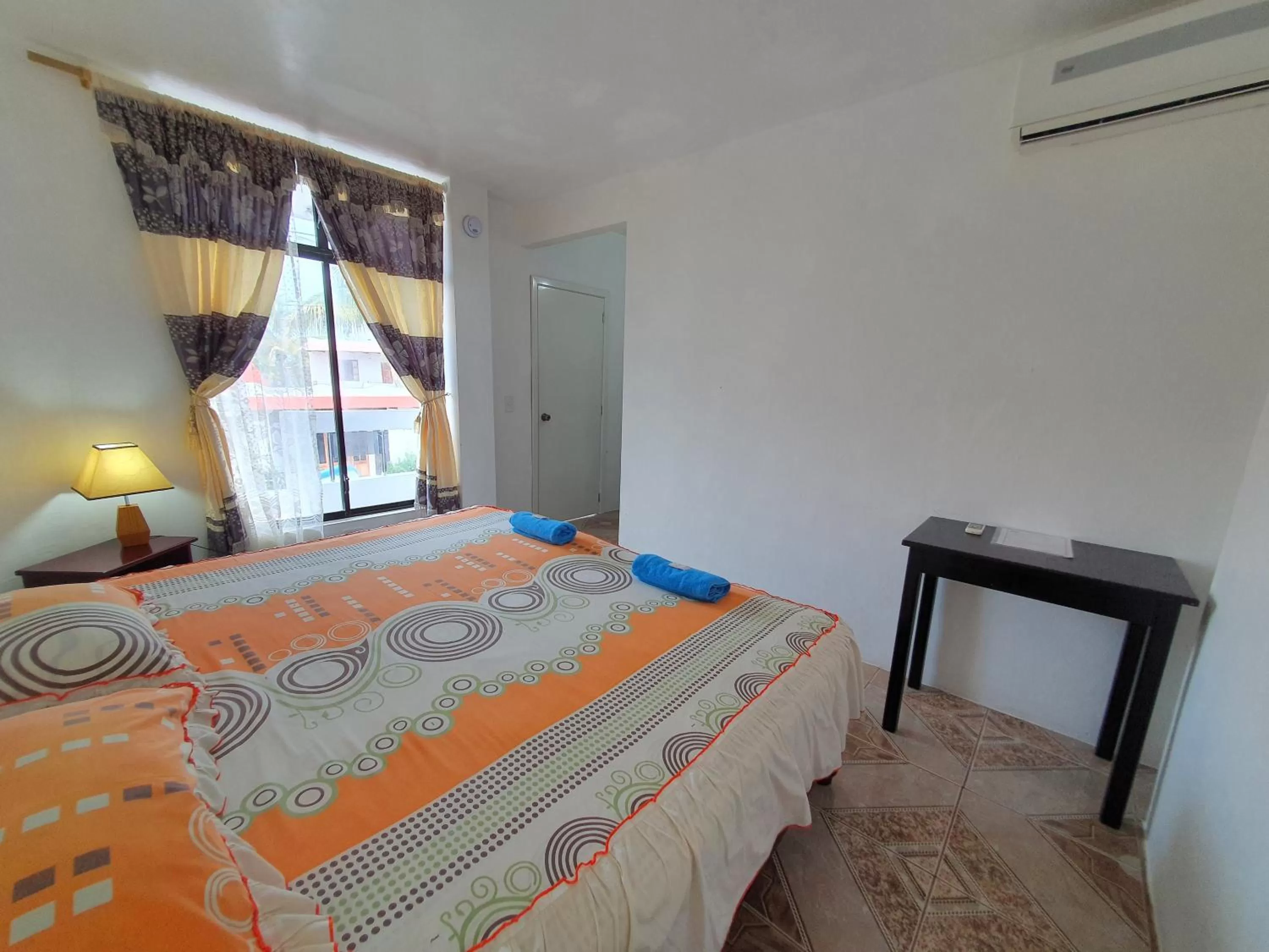 Bed in Hostal Cerro Azul