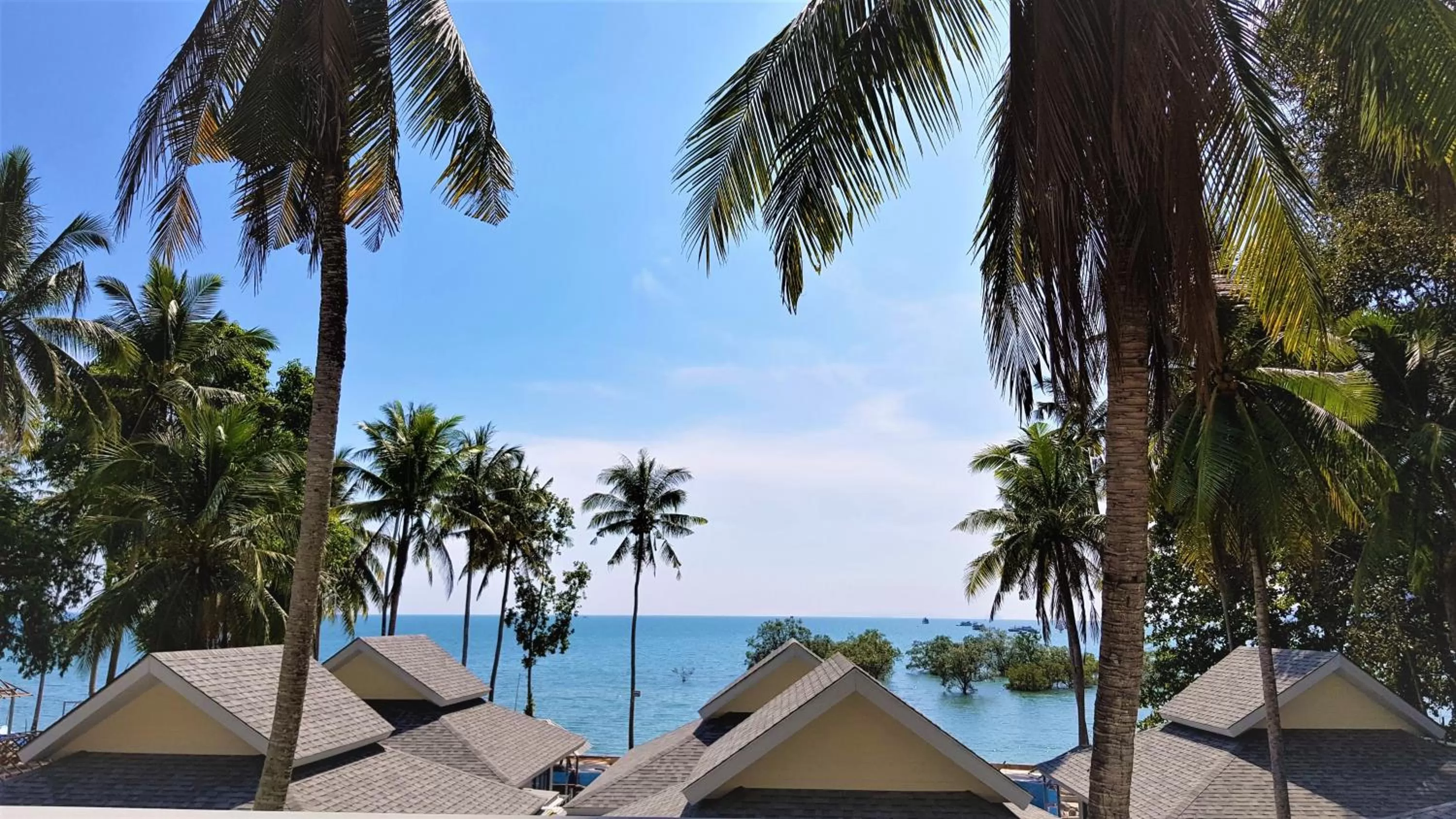 Sea view in Villa Cha-Cha Krabi Beachfront Resort