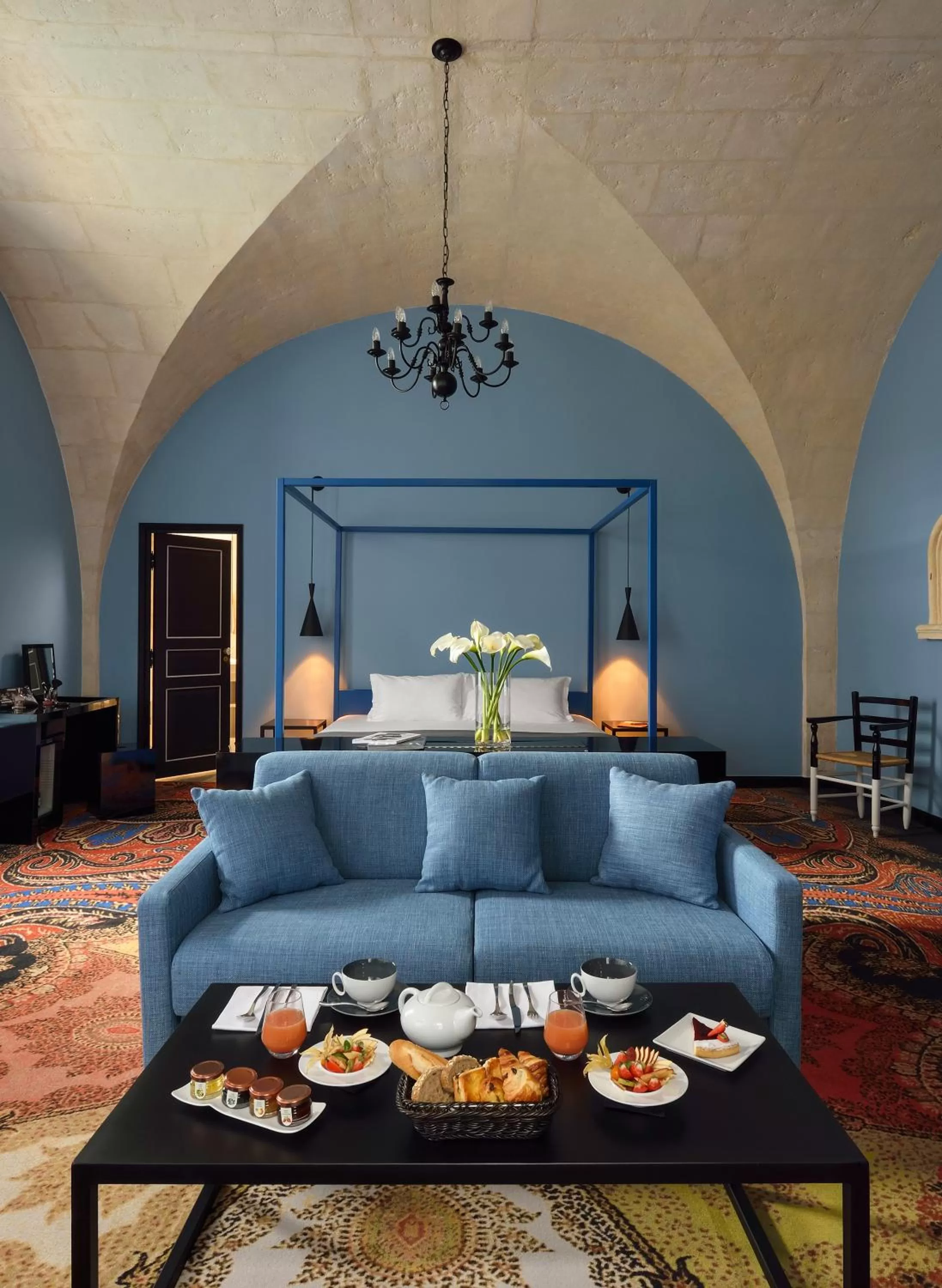 Living room in Jules César Hotel & Spa Arles - MGallery Collection
