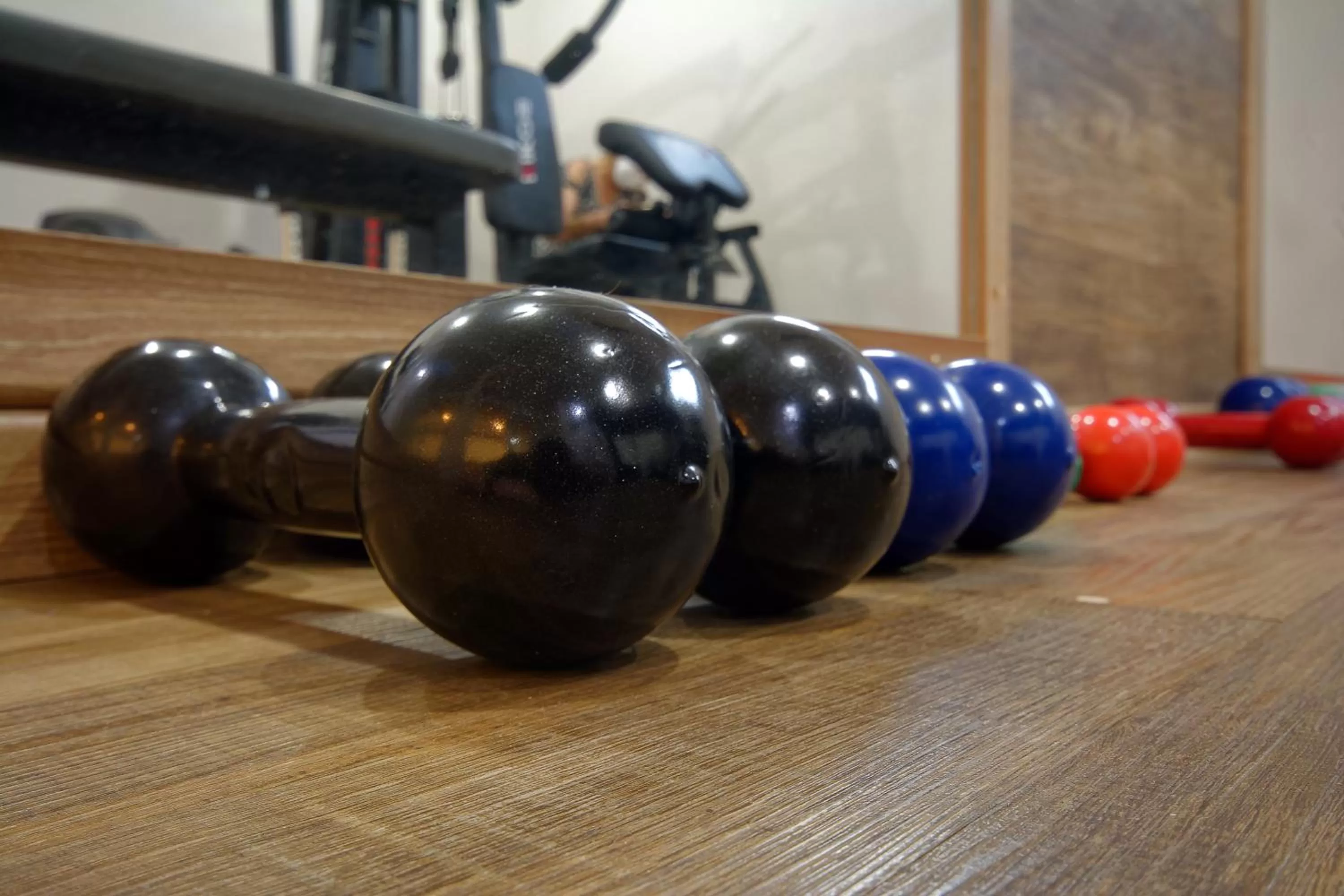 Fitness centre/facilities in Fênix Hotel Limeira