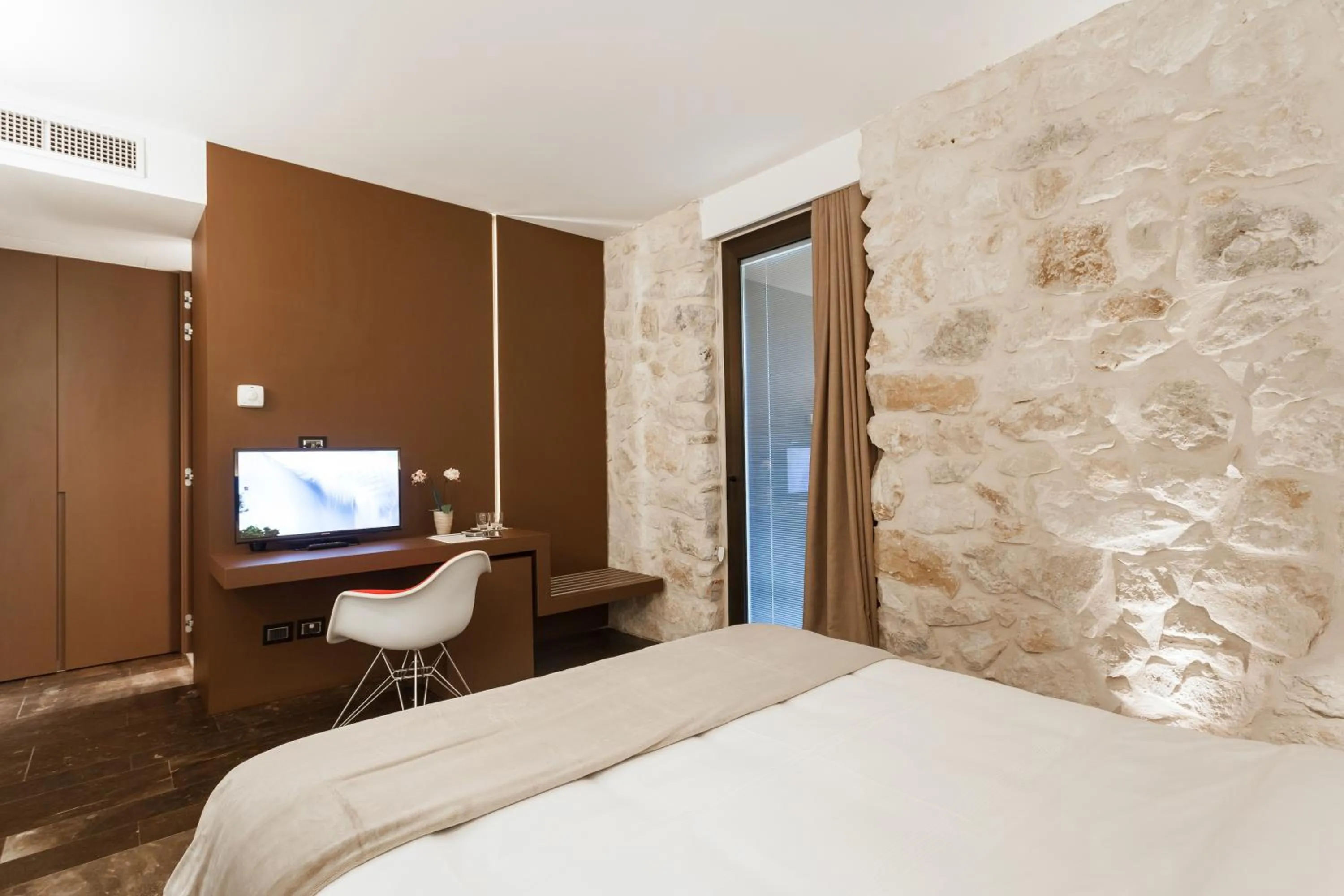 Bedroom, Bed in Villa Boscarino Boutique Hotel & Spa