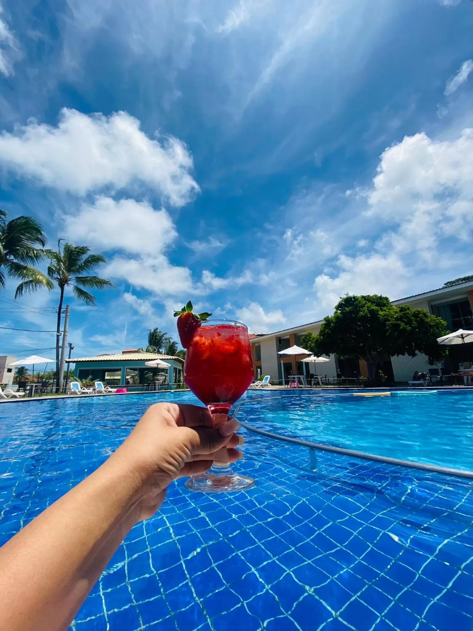 Swimming pool in Porto Mar Hotel