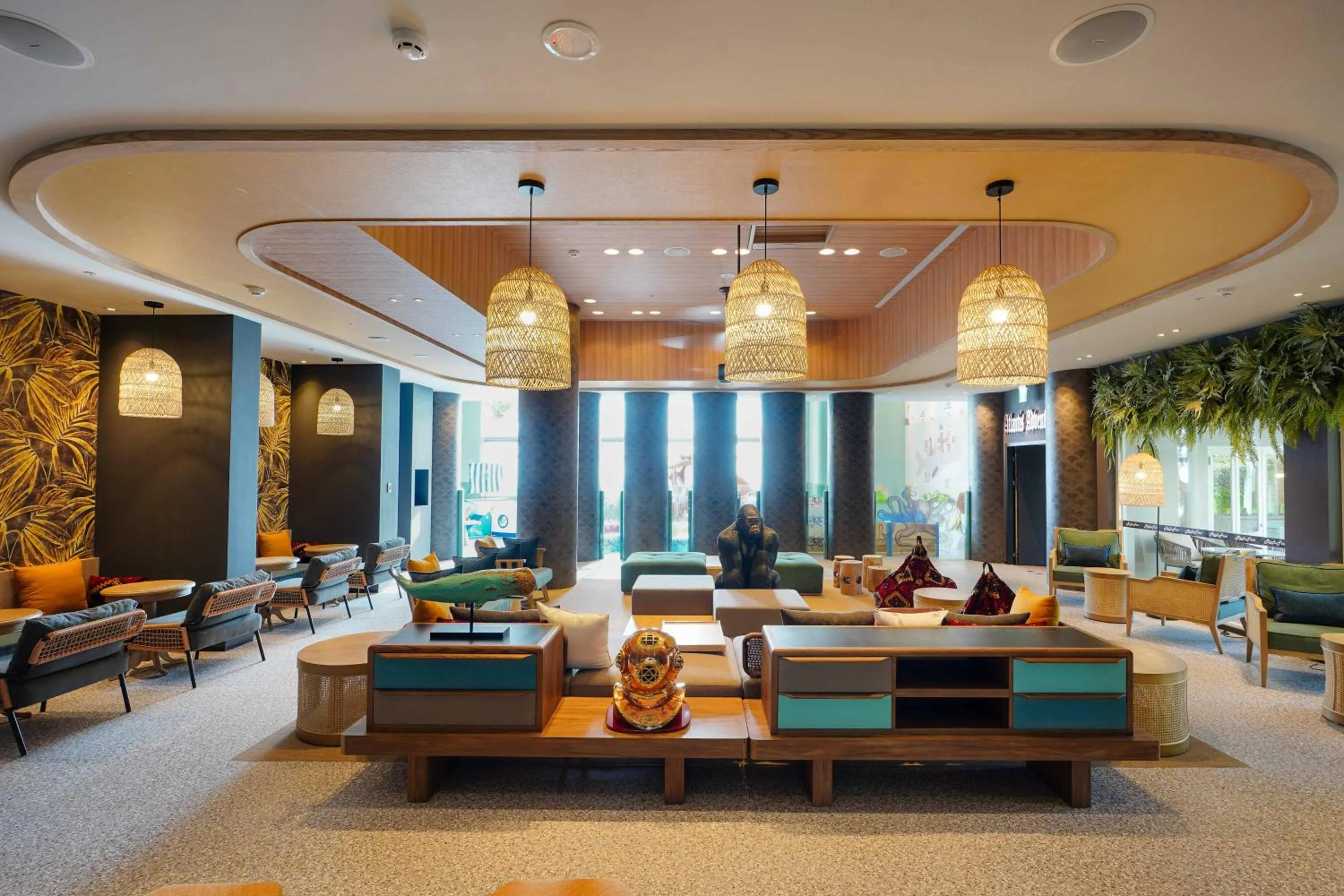 Seating area in Hualien Farglory Hotel