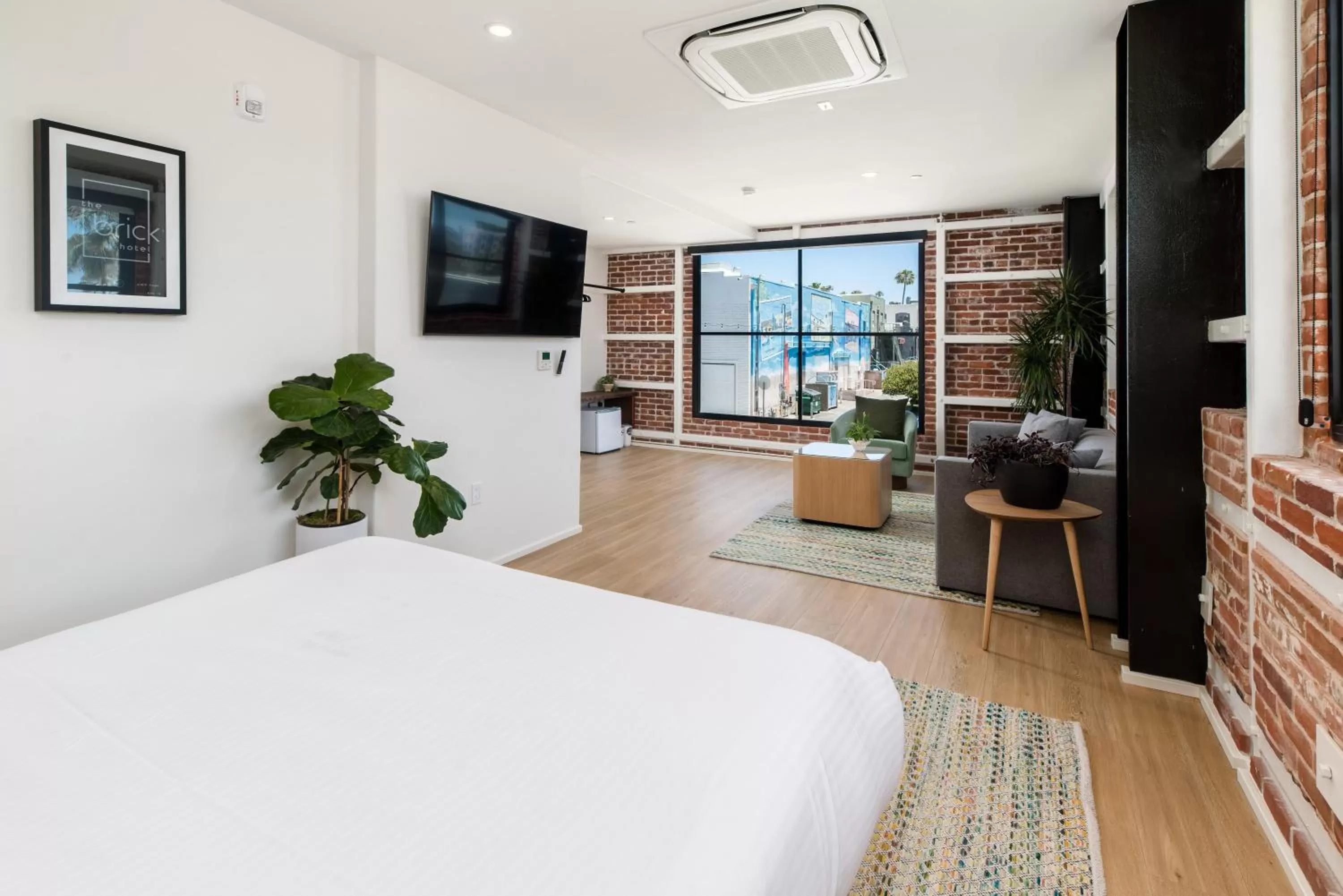 Photo of the whole room, Bed in The Brick Boutique Hotel