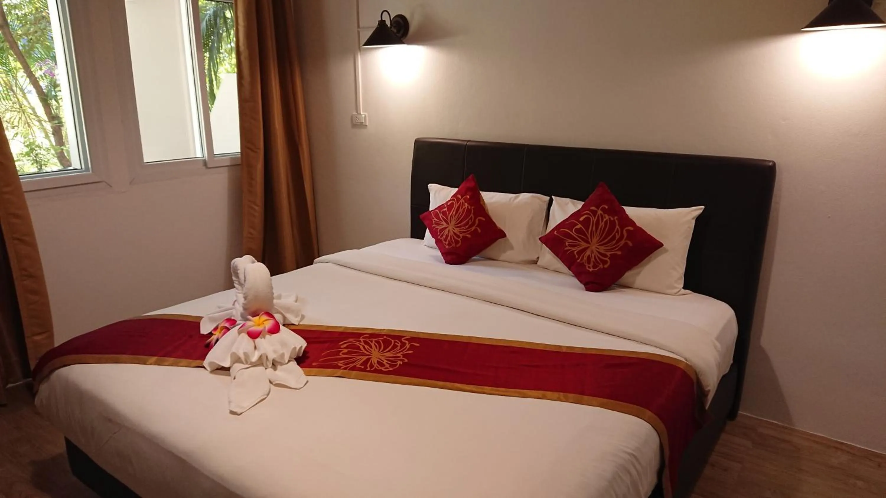 Bed in The Krabi Forest Homestay