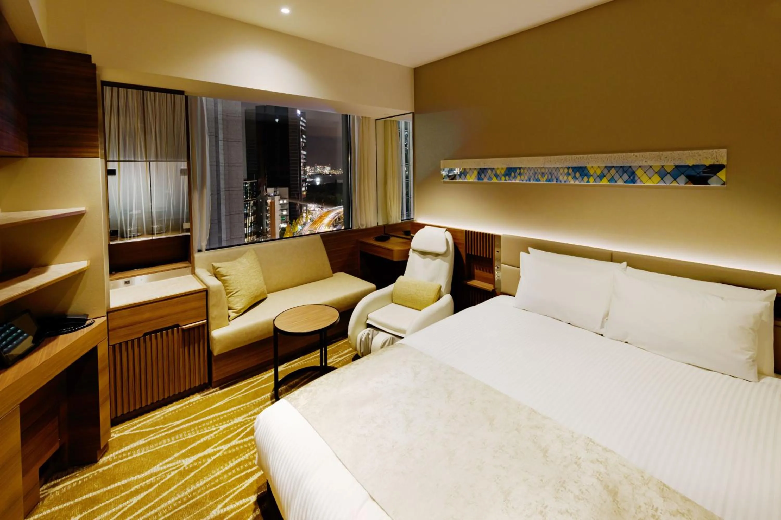 Photo of the whole room, Bed in remm plus Ginza