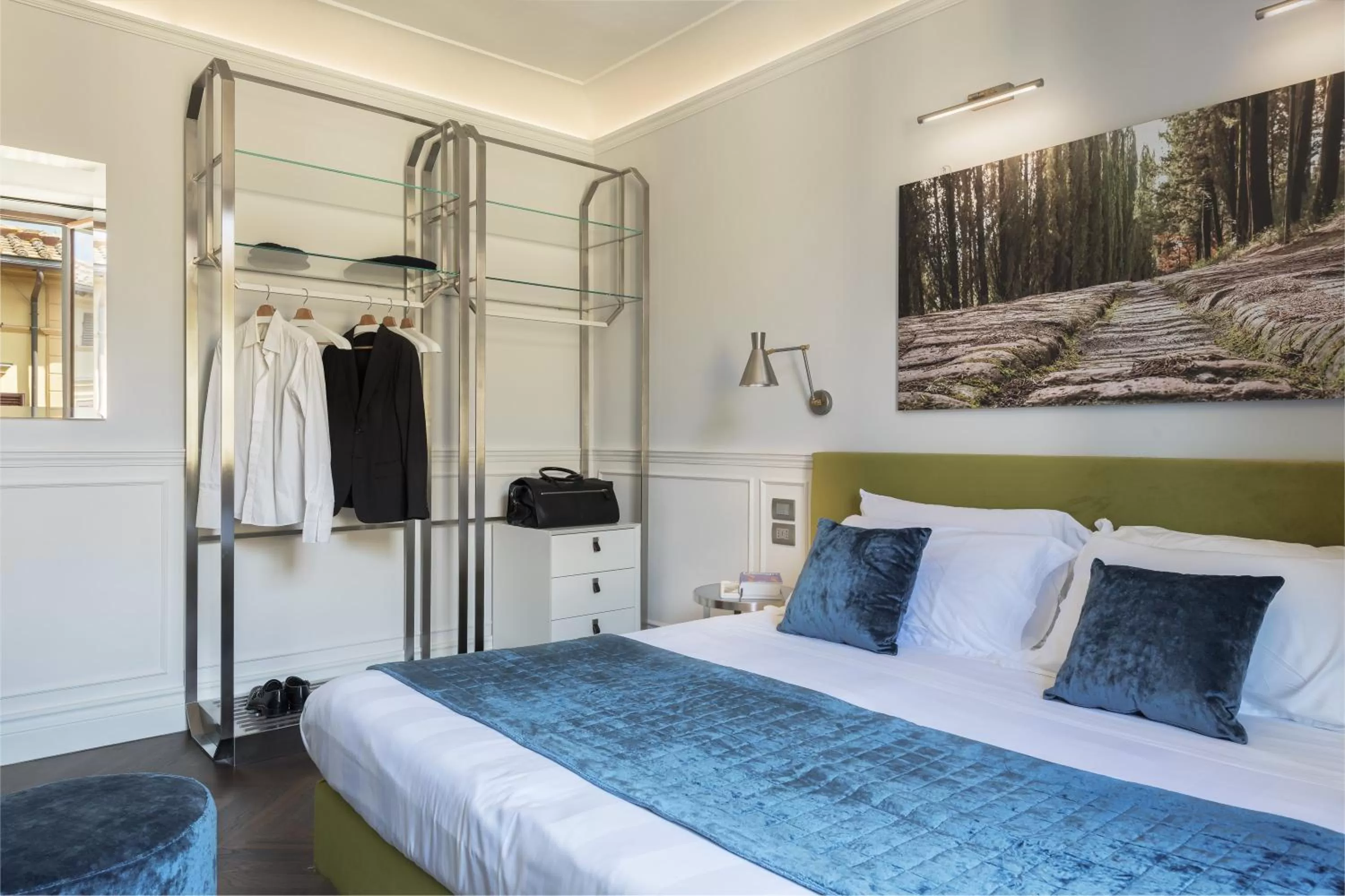 Bed in Albergo Chiusarelli