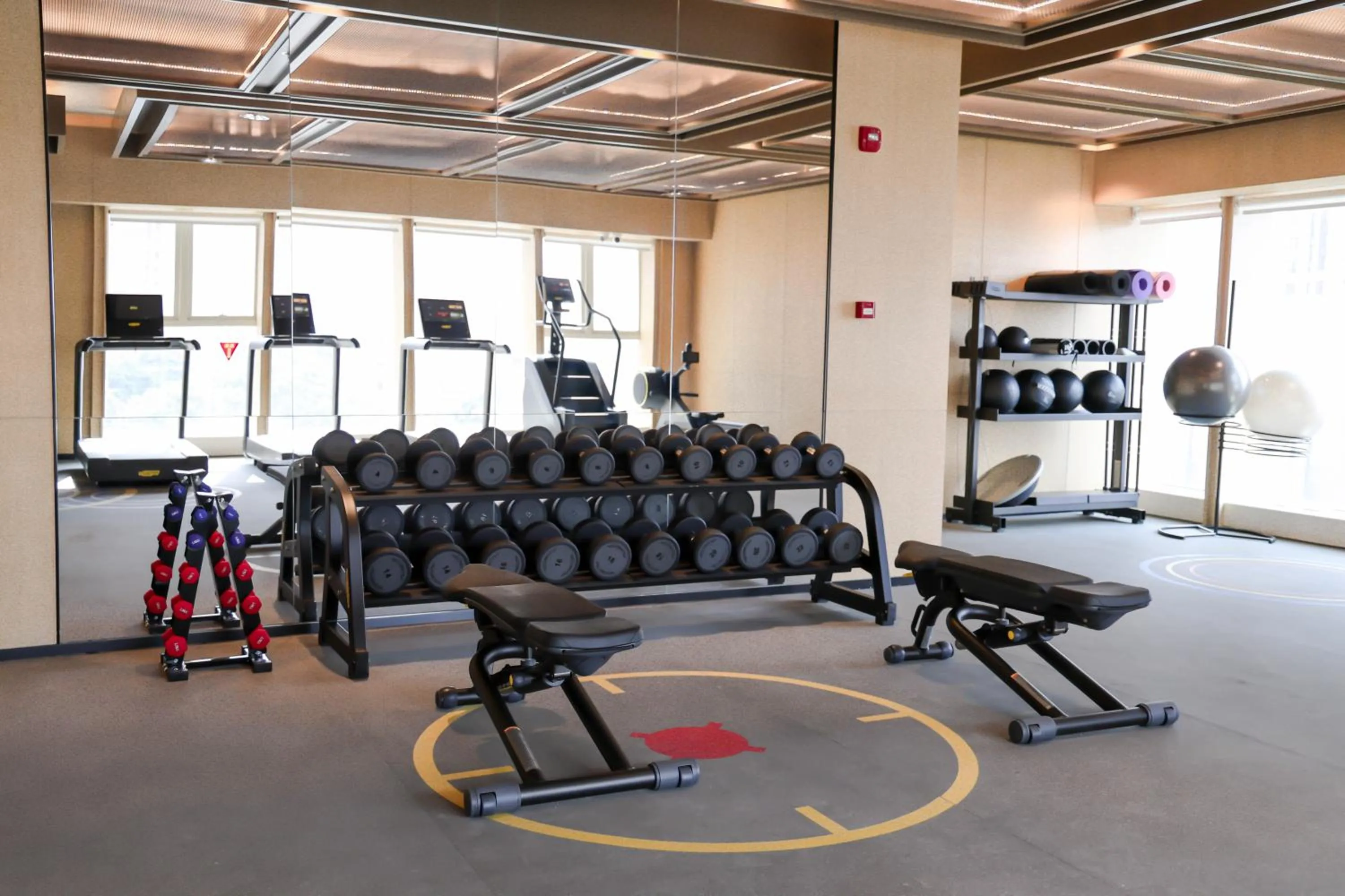 Fitness centre/facilities in The Westin Wuhan Hanyang