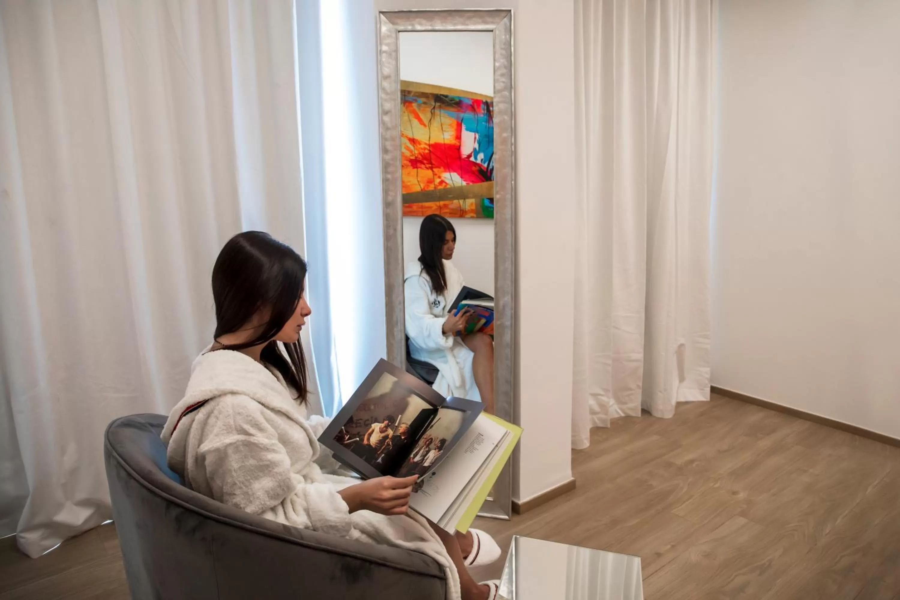 Seating area in One Design Hotel