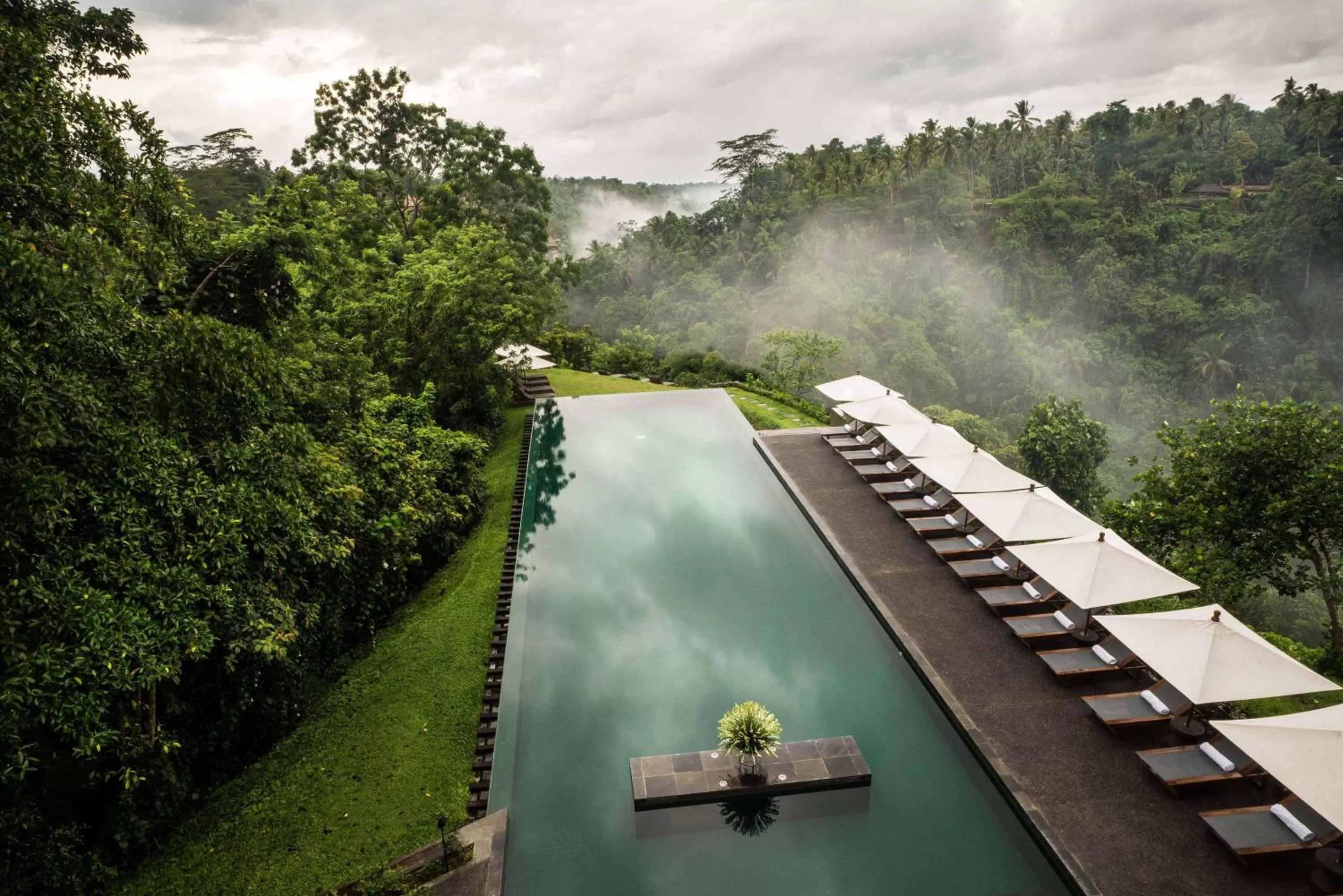 Swimming pool in Alila Ubud