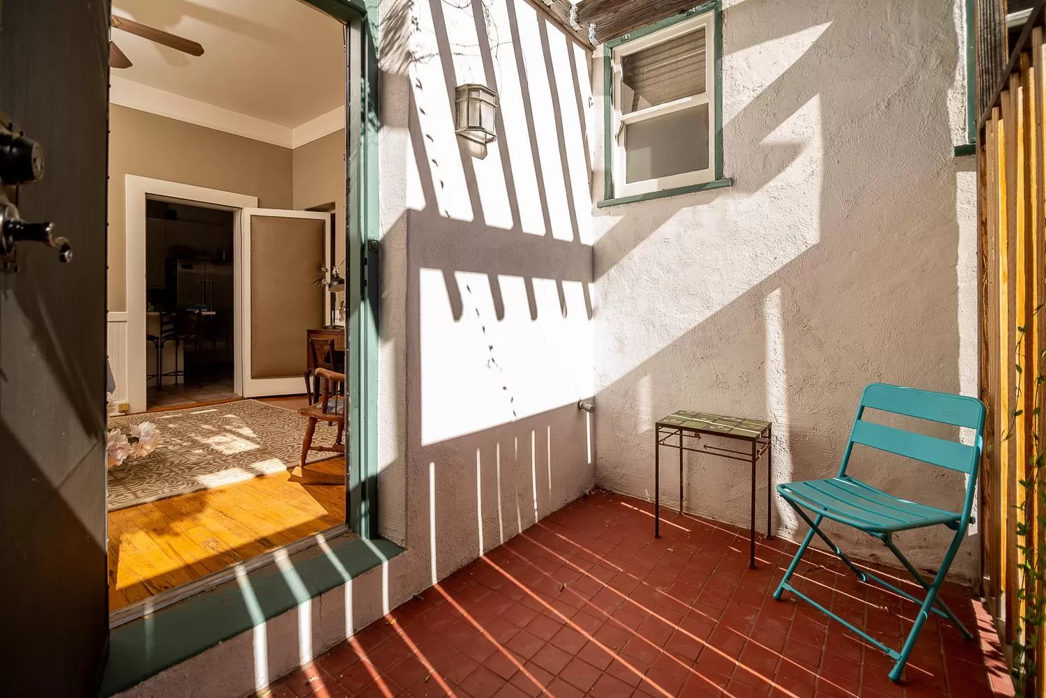 Patio in The Blenman Inn