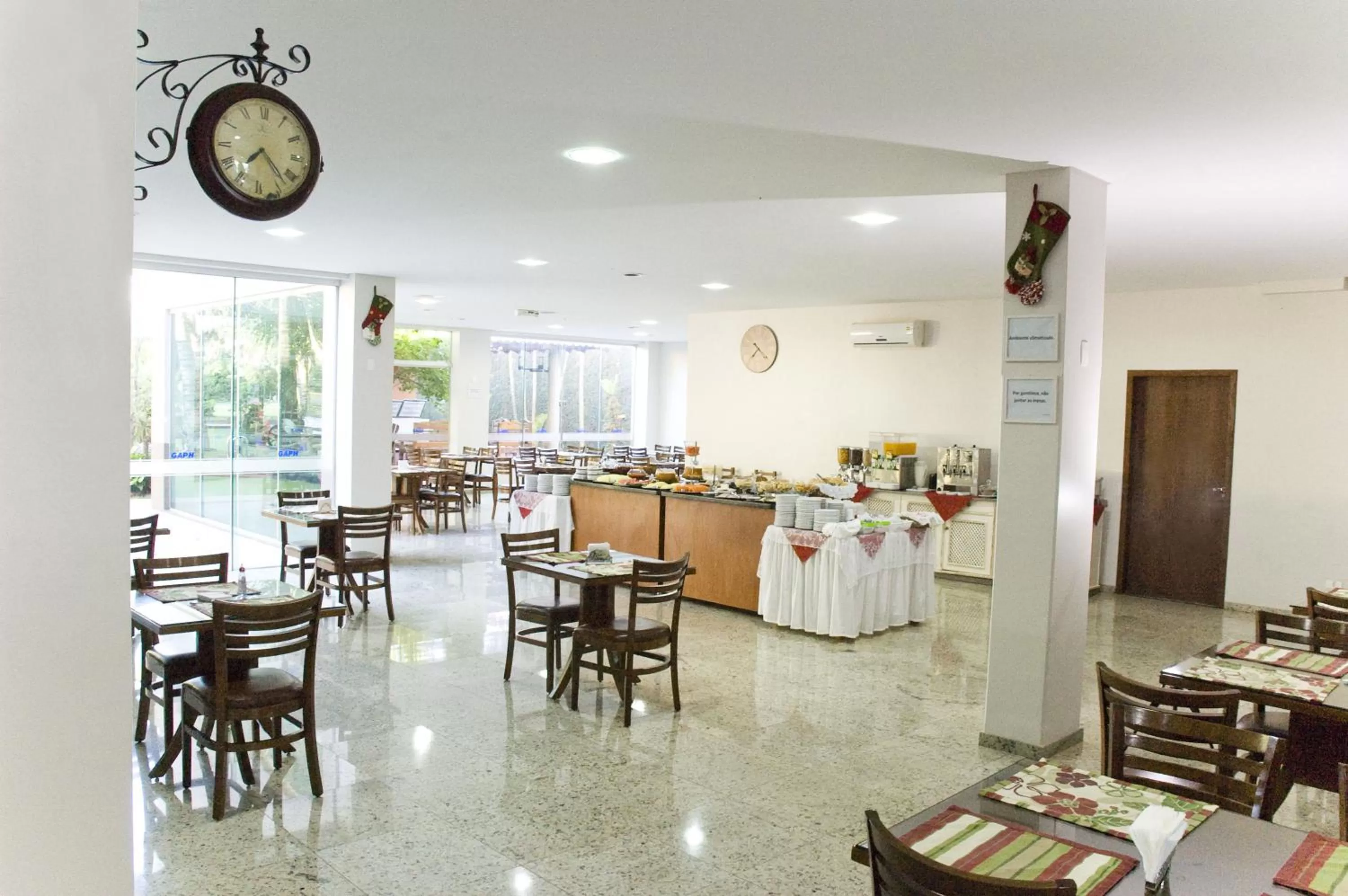 Restaurant/Places to Eat in Hotel GAPH Maringa - Economico Mini Resort