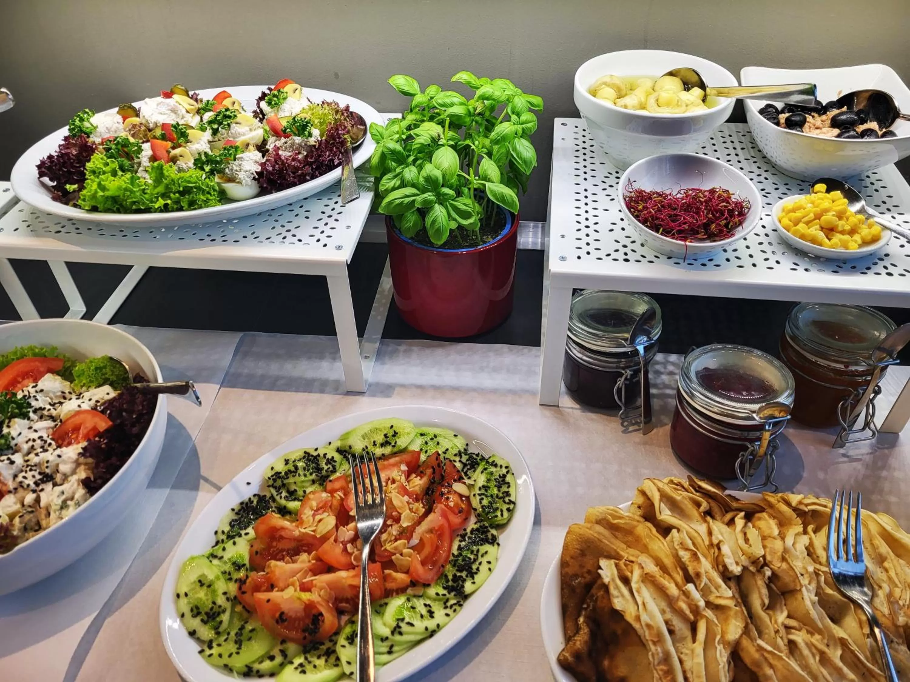 Breakfast in Hotel Forza