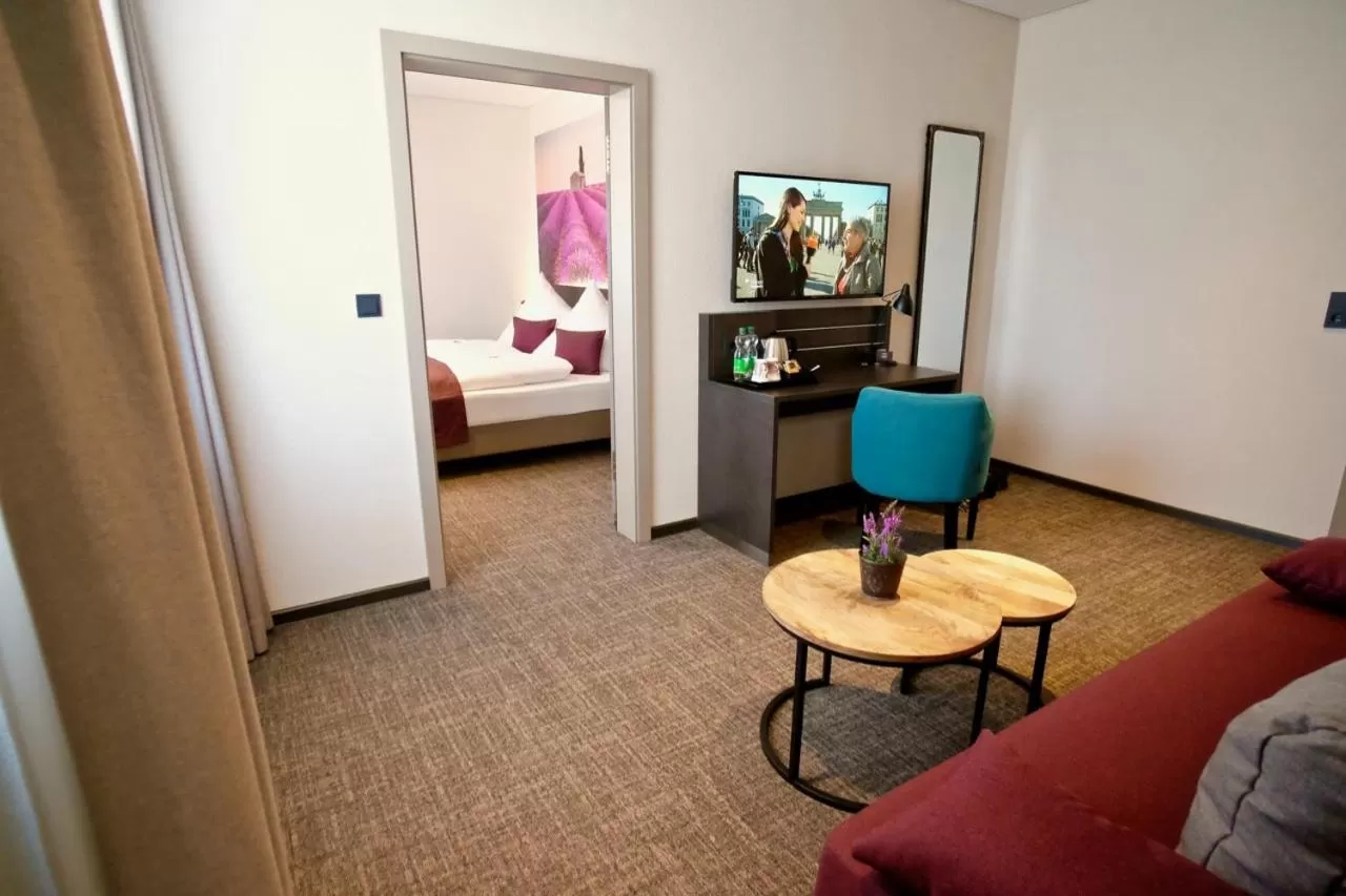 Living room, Seating Area in Bahnhof-Erzingen, hotel, coffee & more