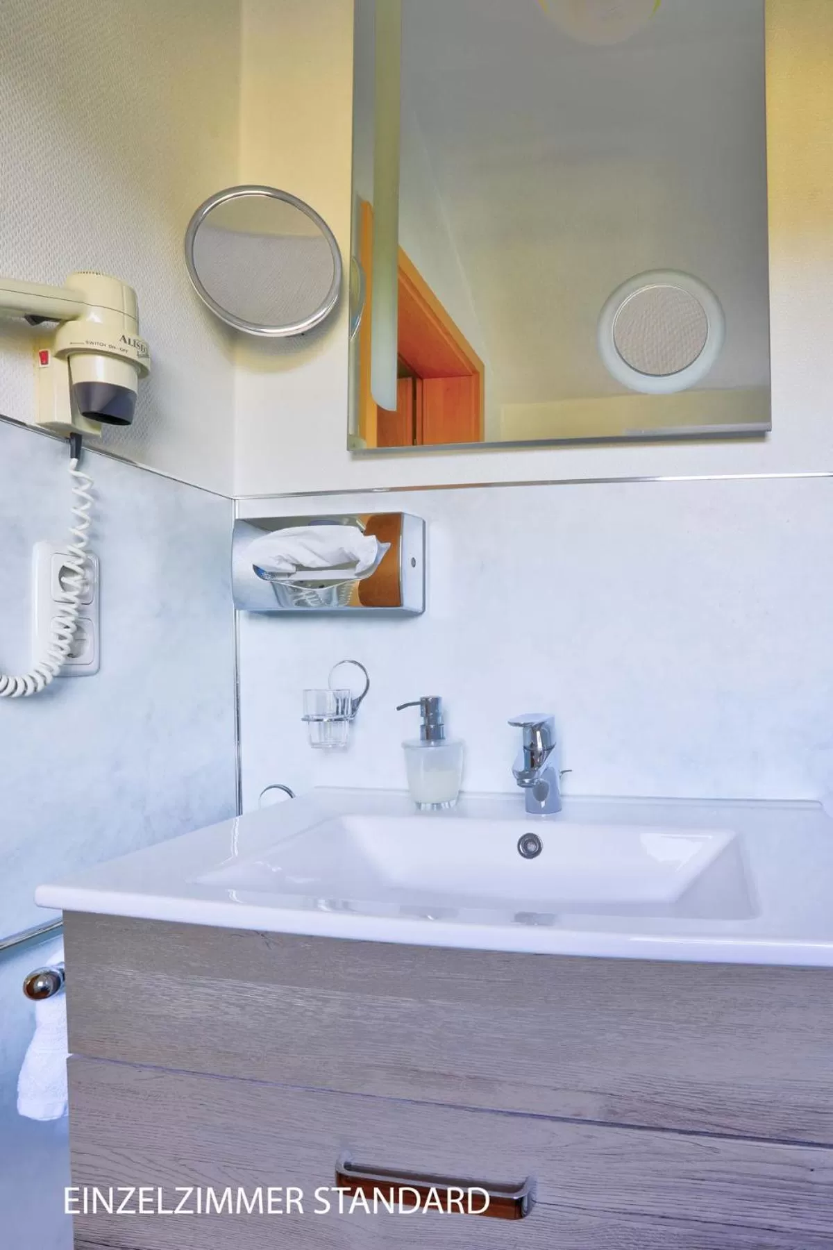 Bathroom in Stössels Hotel