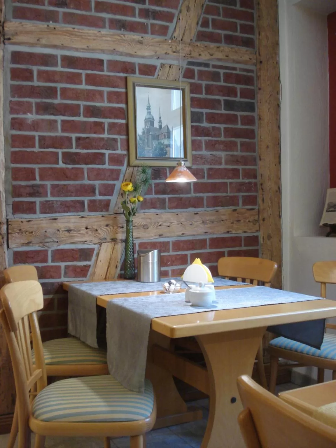 Dining area, Restaurant/Places to Eat in Pension Zur Fährbrücke