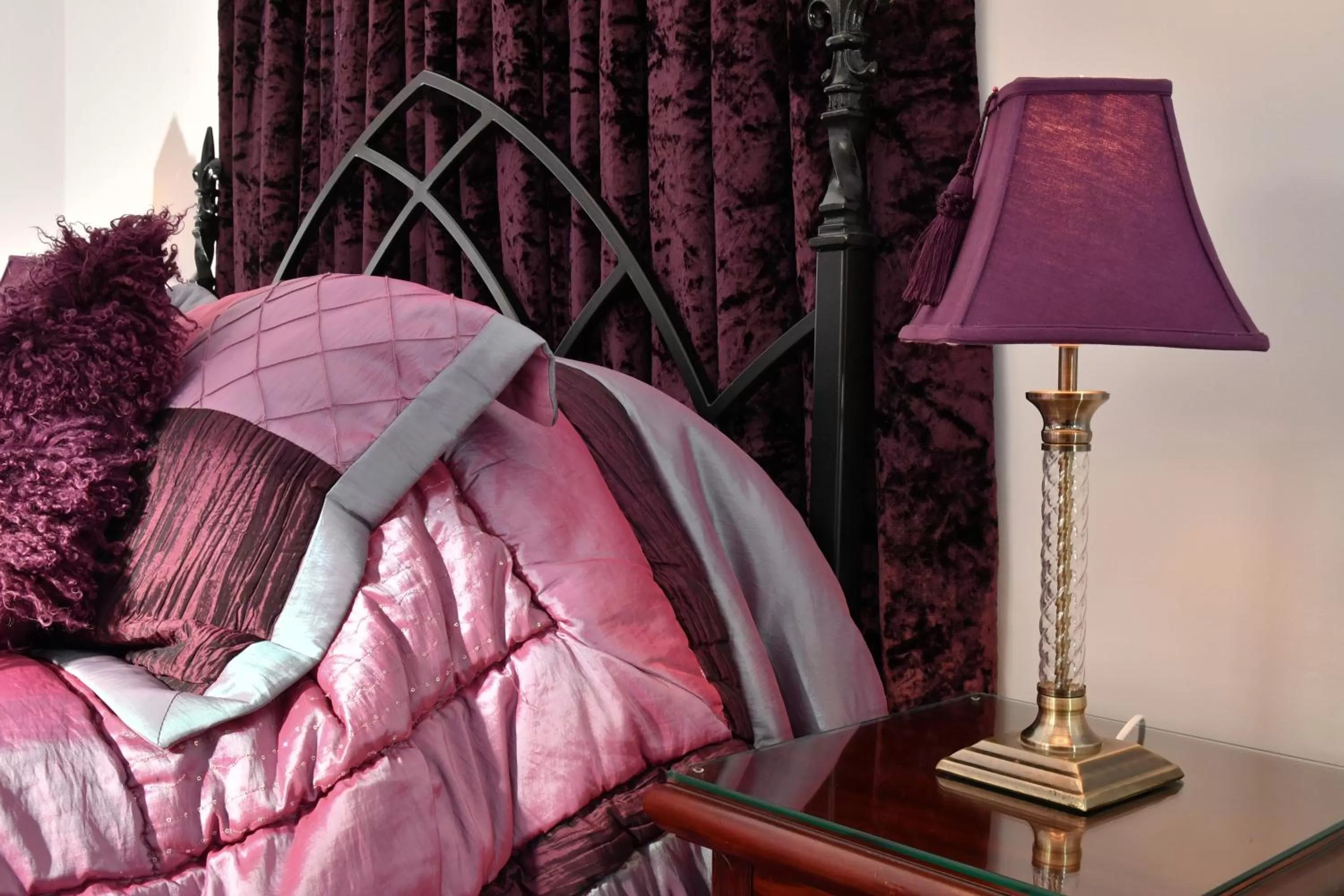 Decorative detail, Bed in Heritage Bed and Breakfast