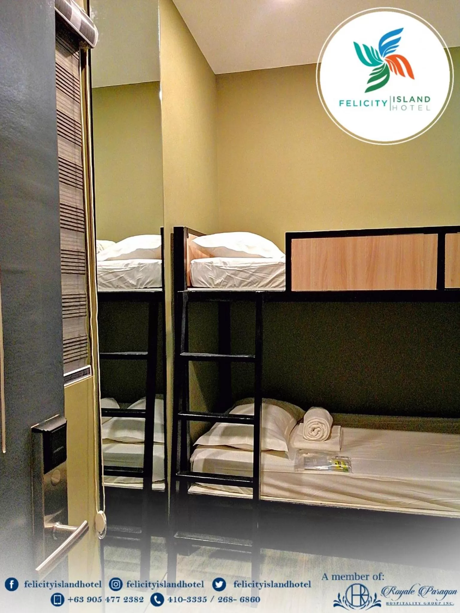 Bedroom, Bed in Felicity Island Hotel