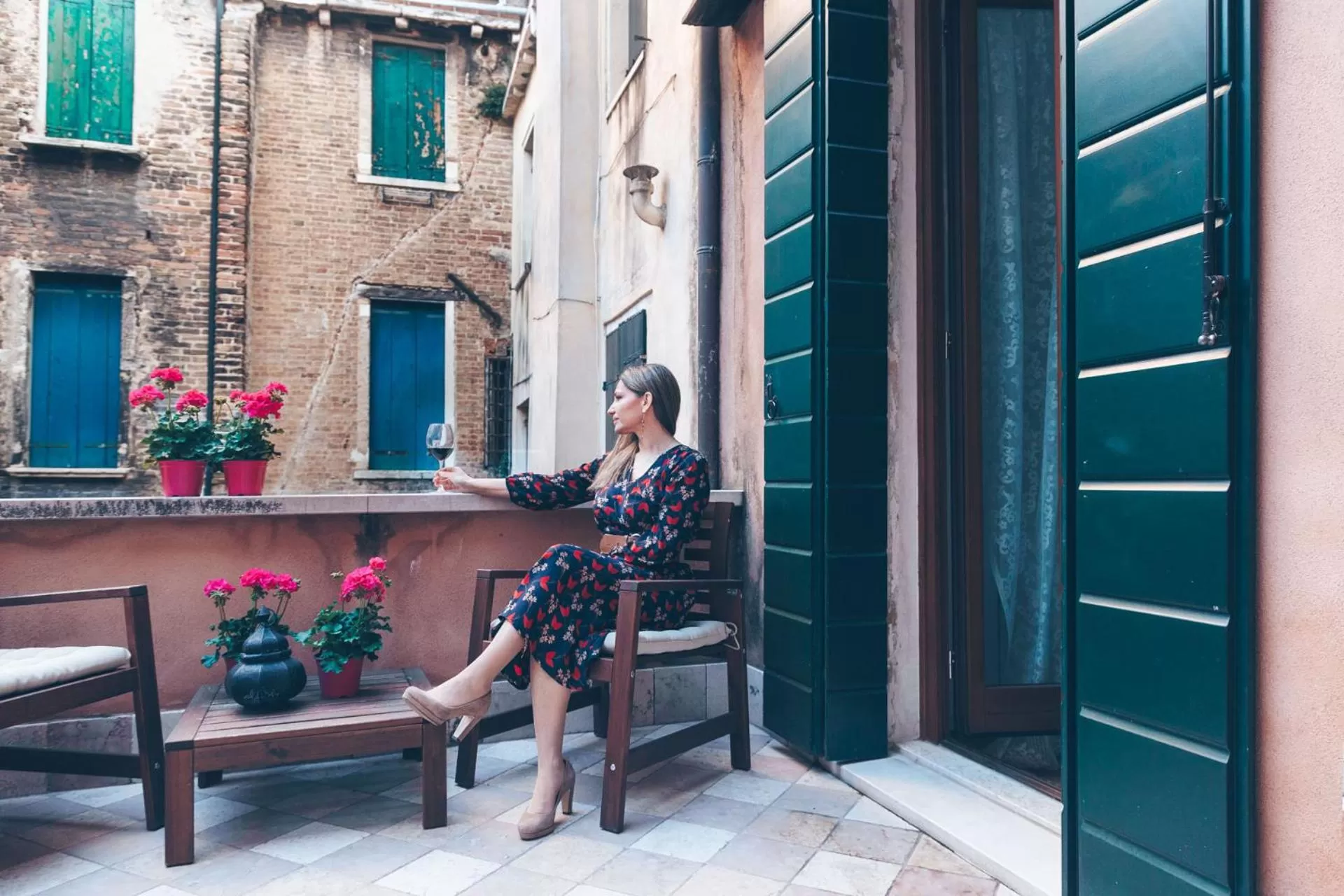 Balcony/Terrace in Bianca Cappello House