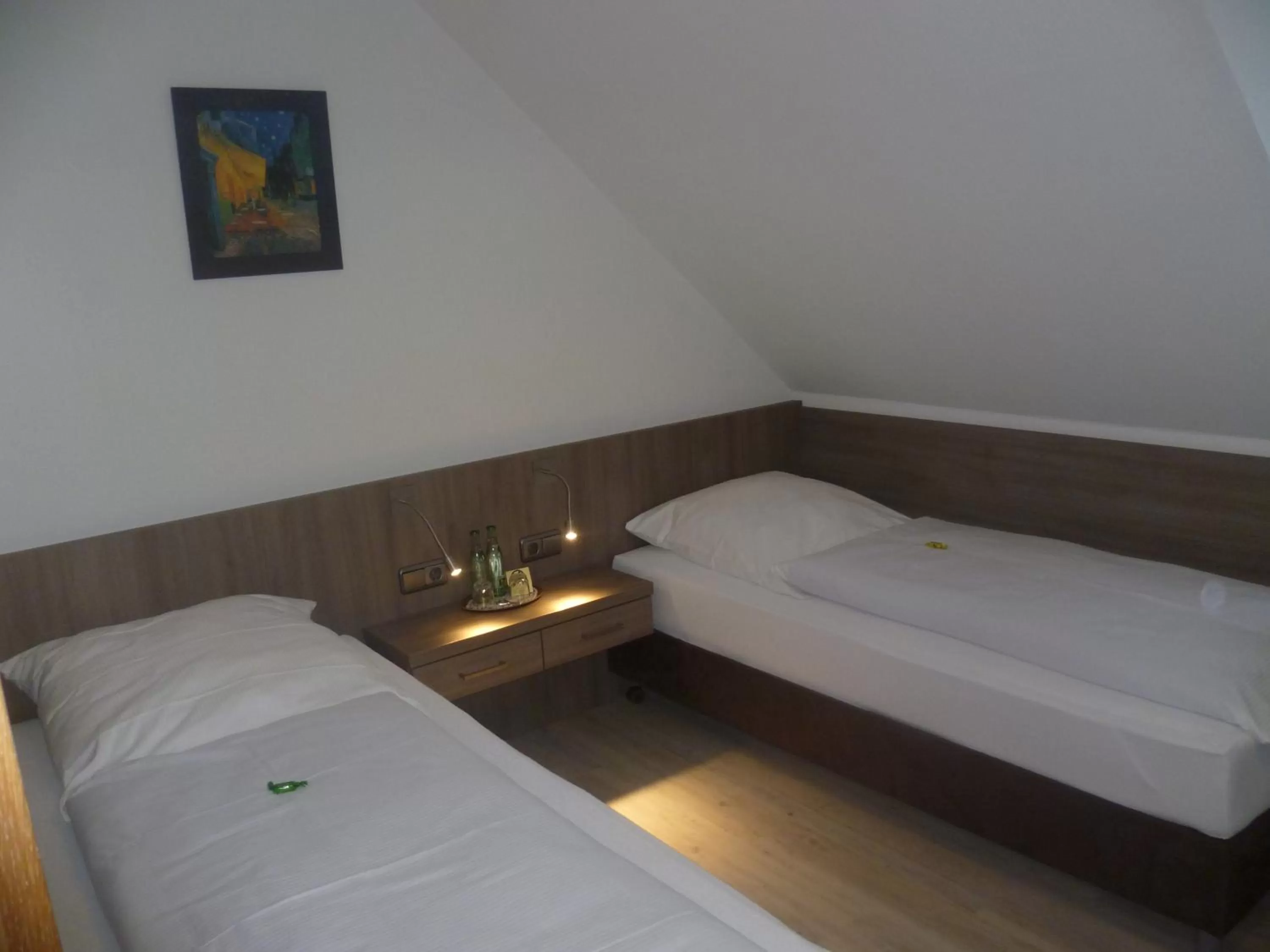 Bedroom, Bed in Landgasthof Zur scharfen Ecke