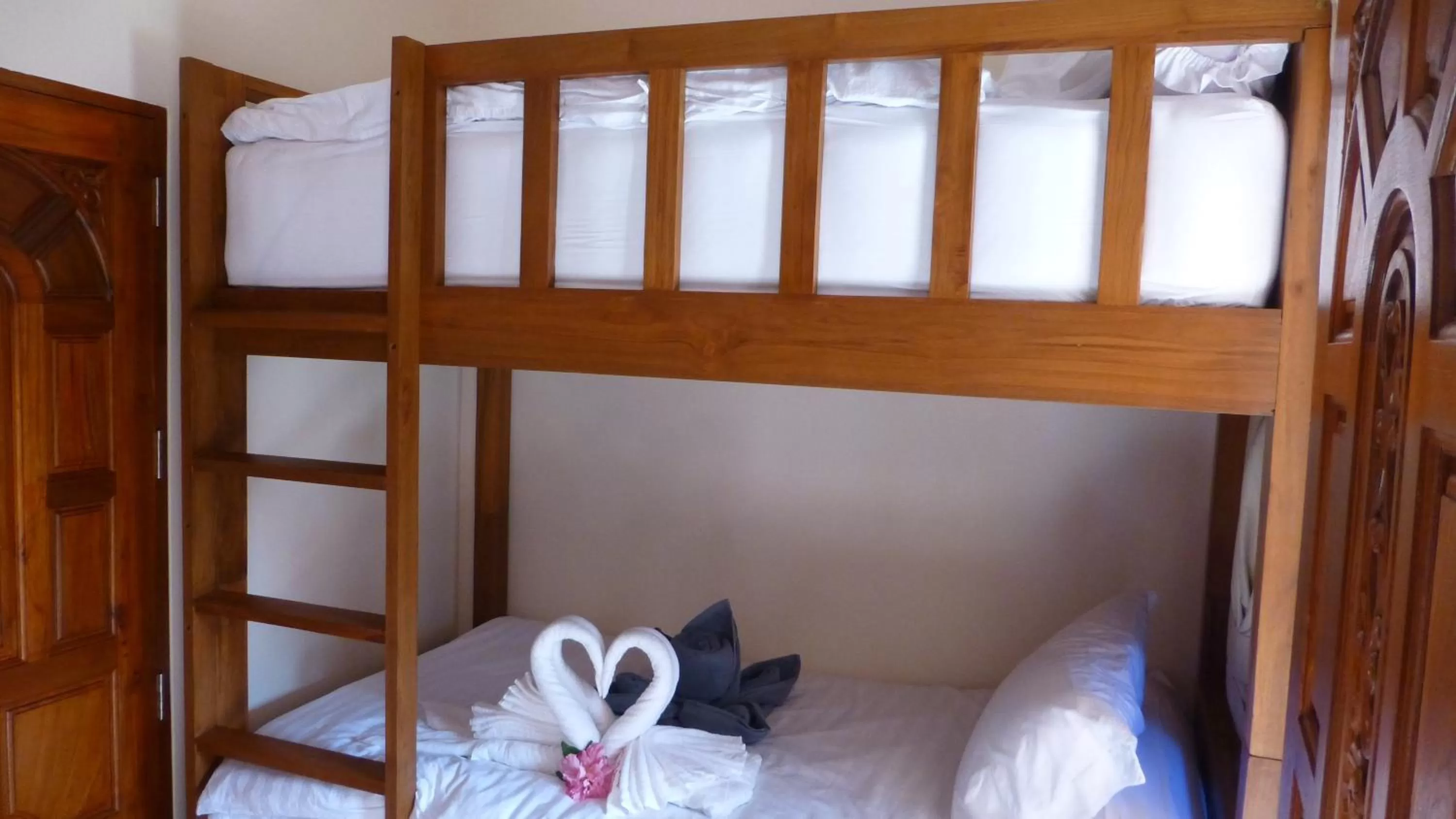 Bedroom, Bunk Bed in Khao Sok Jasmine Garden Resort - SHA Certified