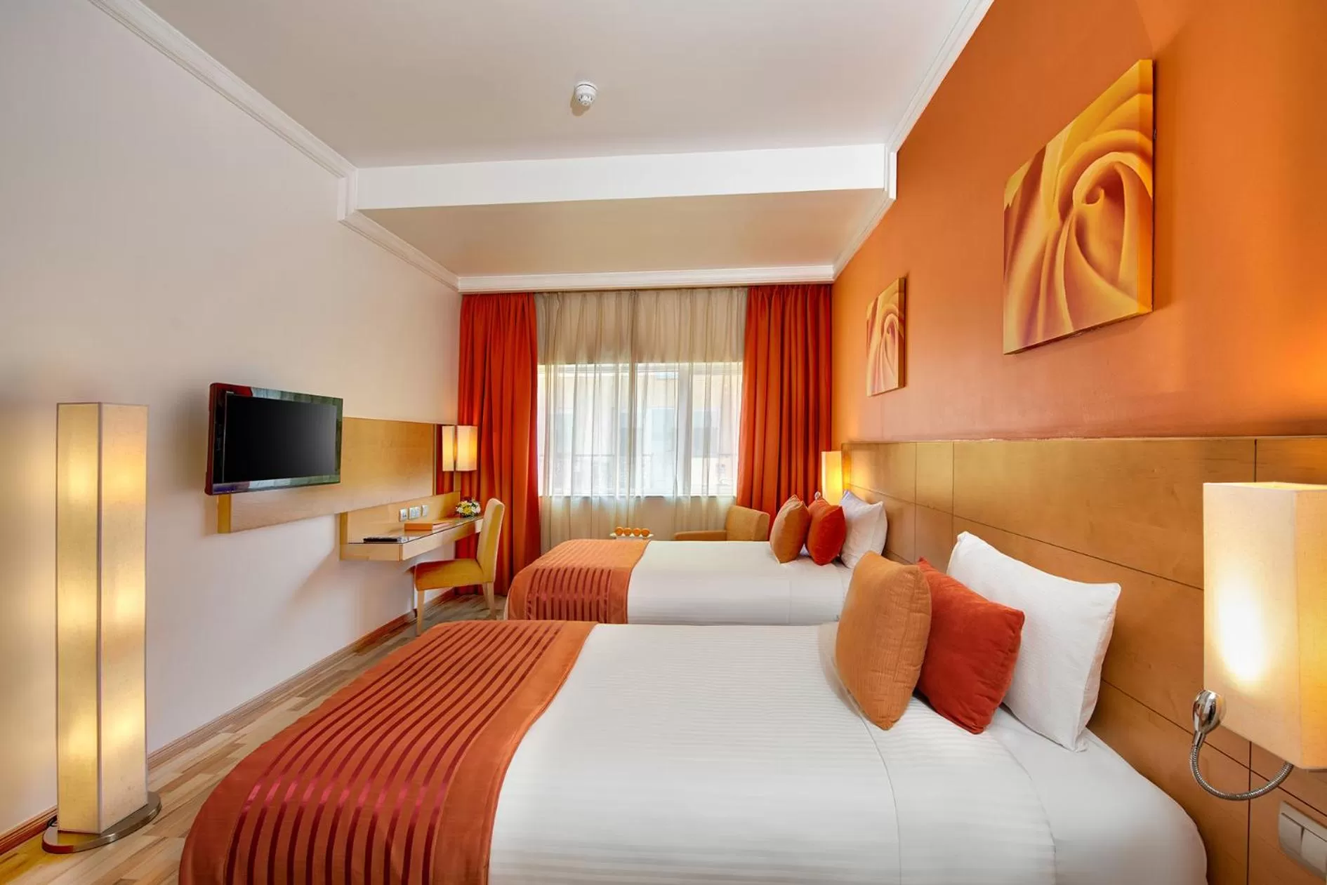 Bedroom, Bed in Al Khoory Executive Hotel, Al Wasl