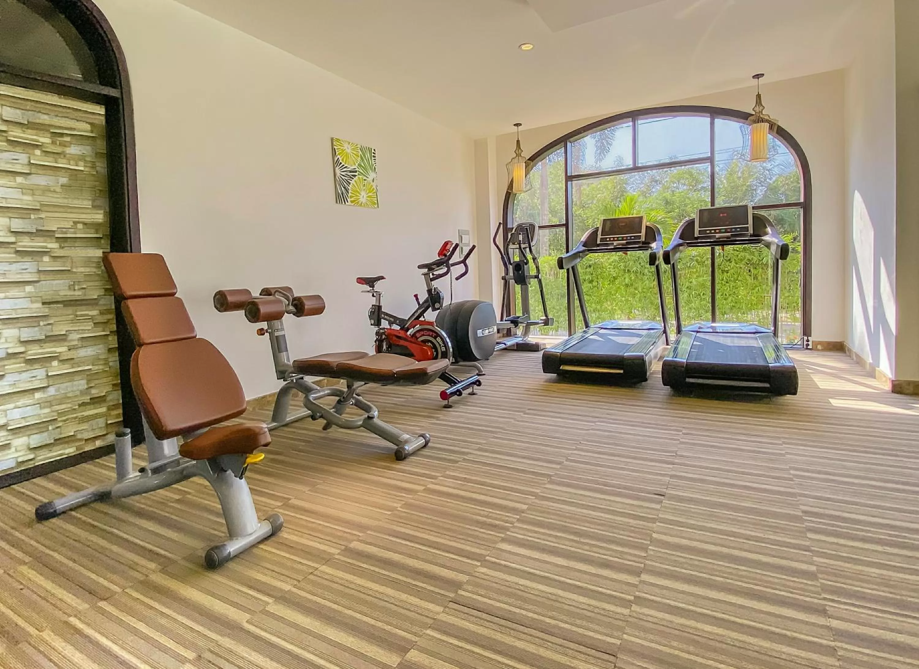 Fitness centre/facilities in Lasenta Boutique Hotel Hoian