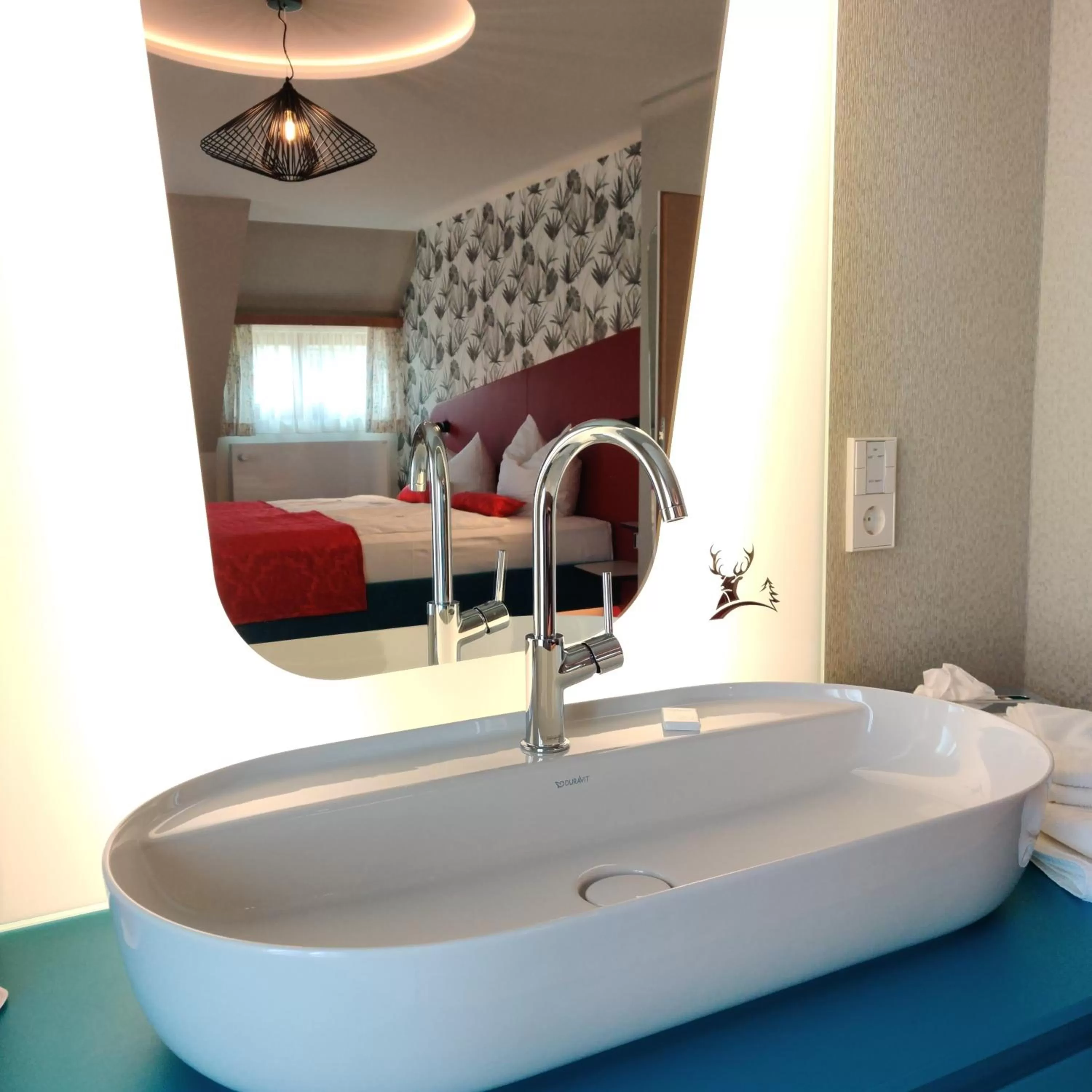 Bathroom in Hotel Restaurant Jaegersteig