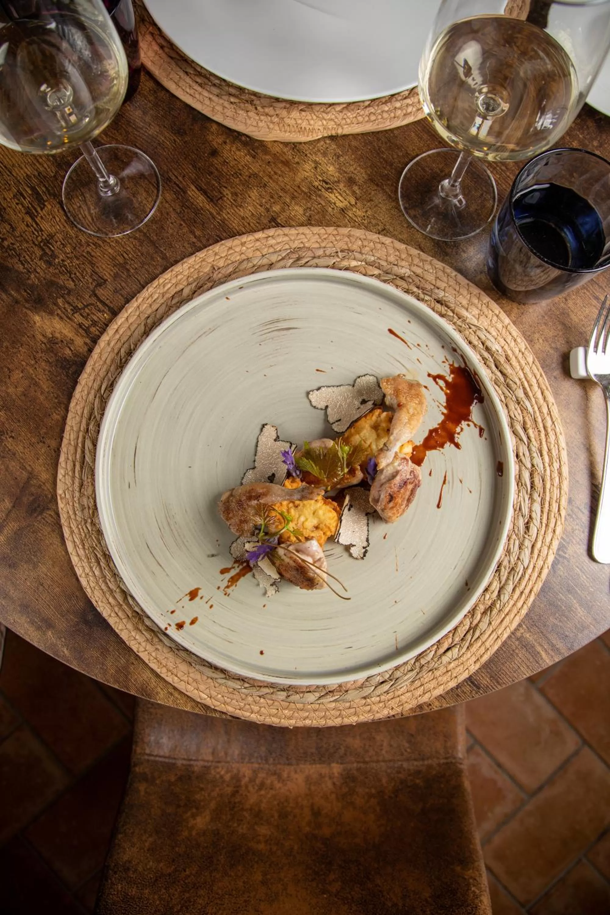 Food in Hammam Rooms and Restaurant, Cagliari, Senorbí