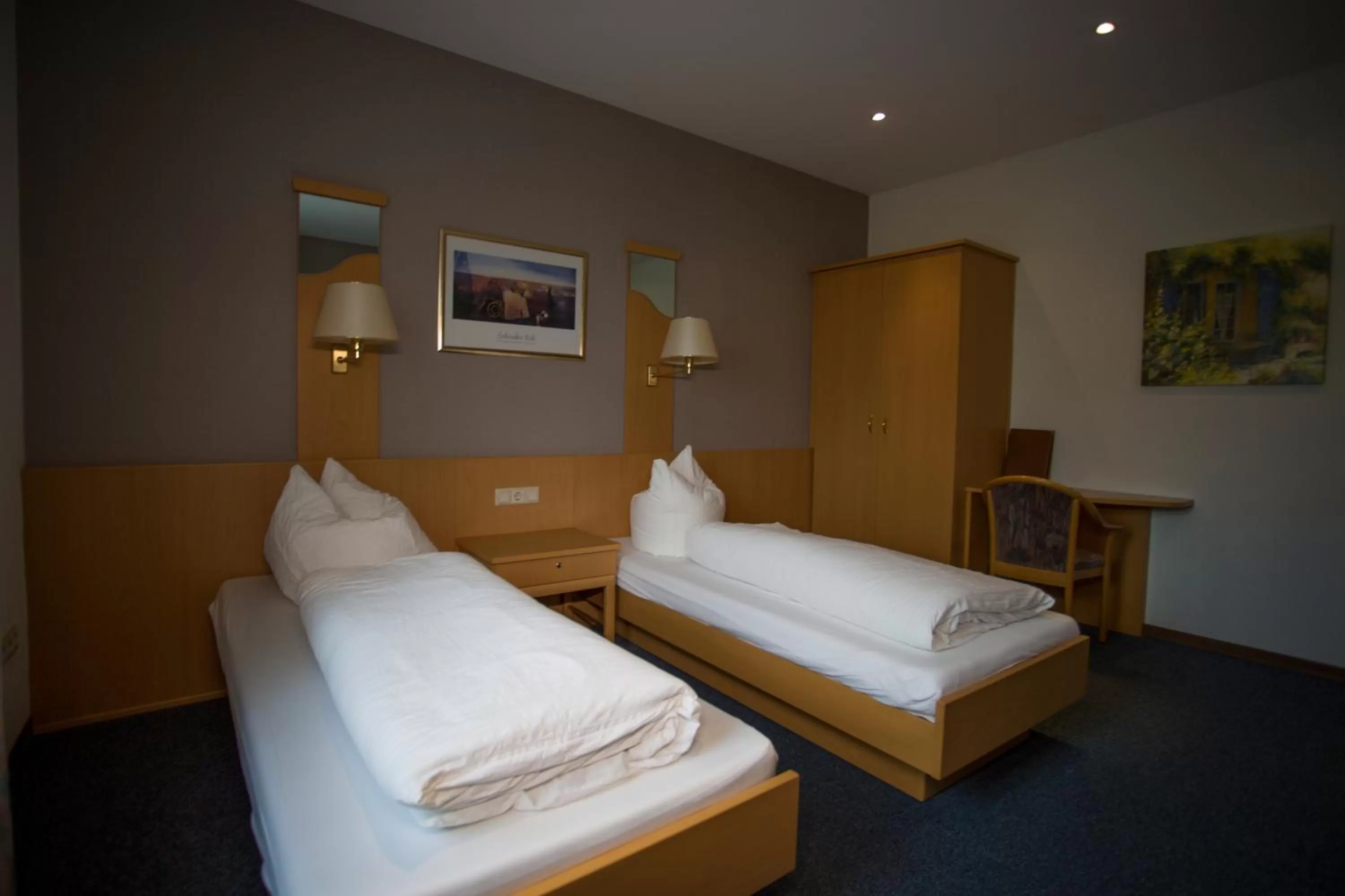 Double or Twin Room with Bathroom in Hotel Waldfrieden