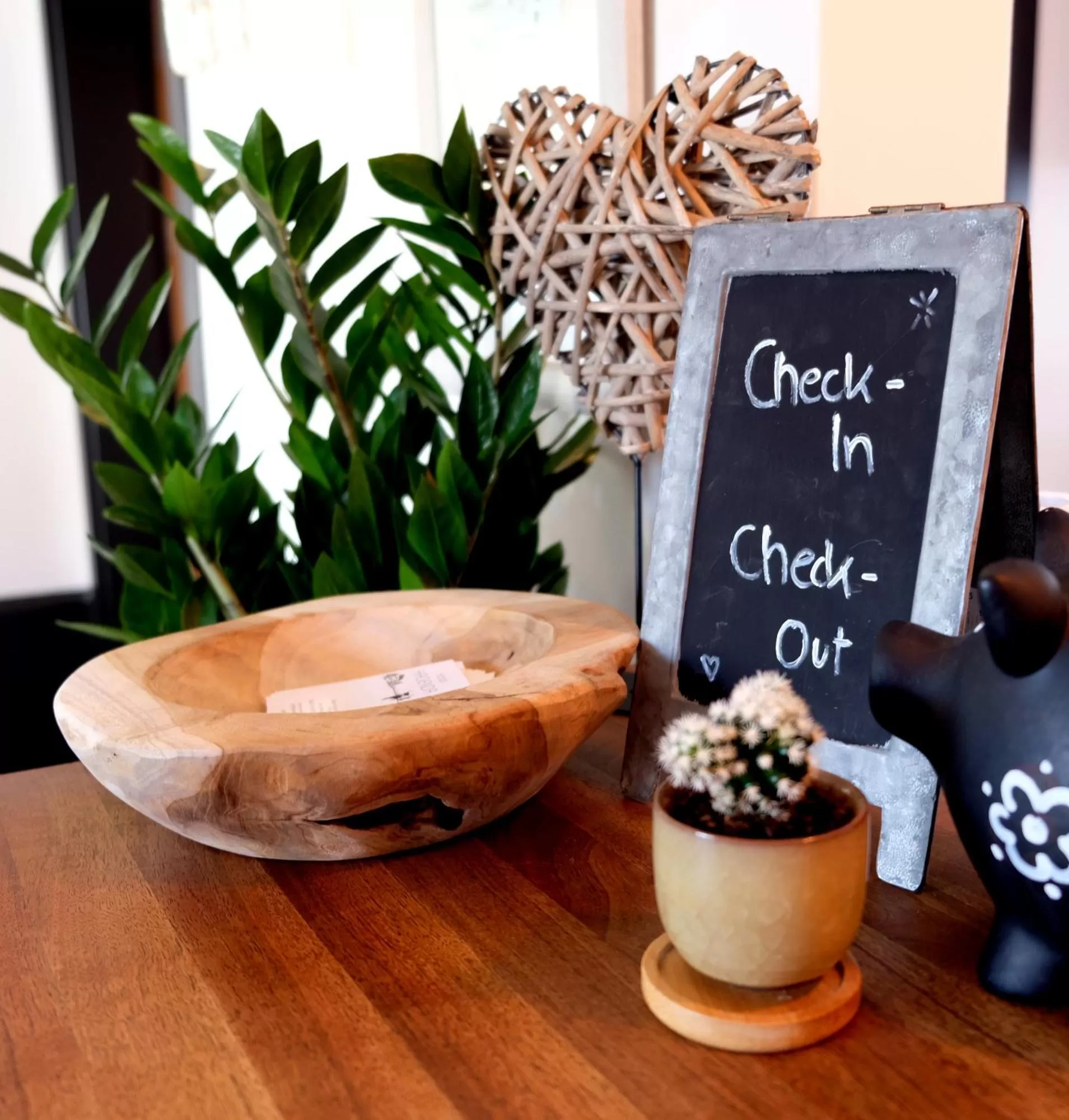 Lobby or reception in Hacienda Rooms