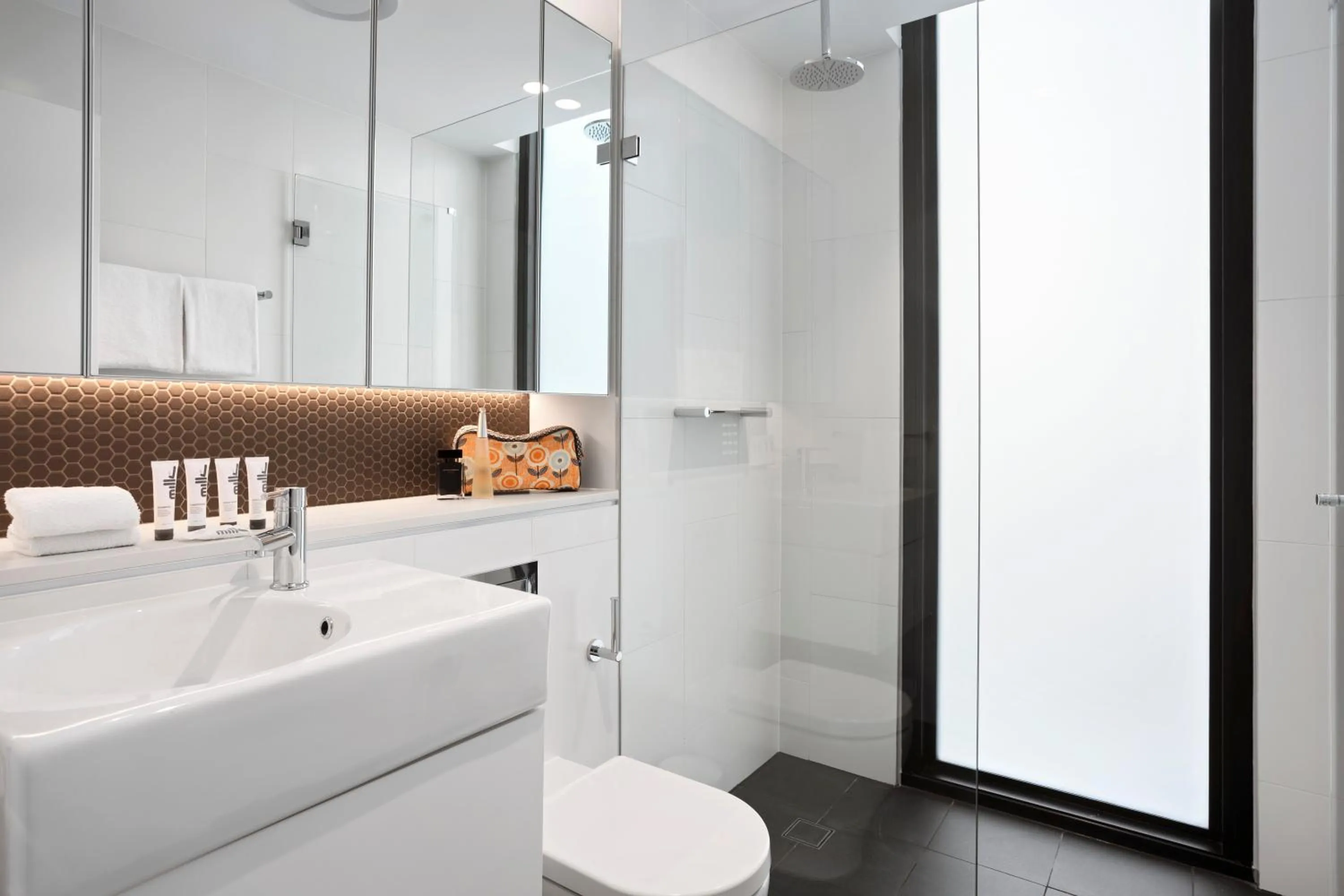 Shower in Quest North Sydney