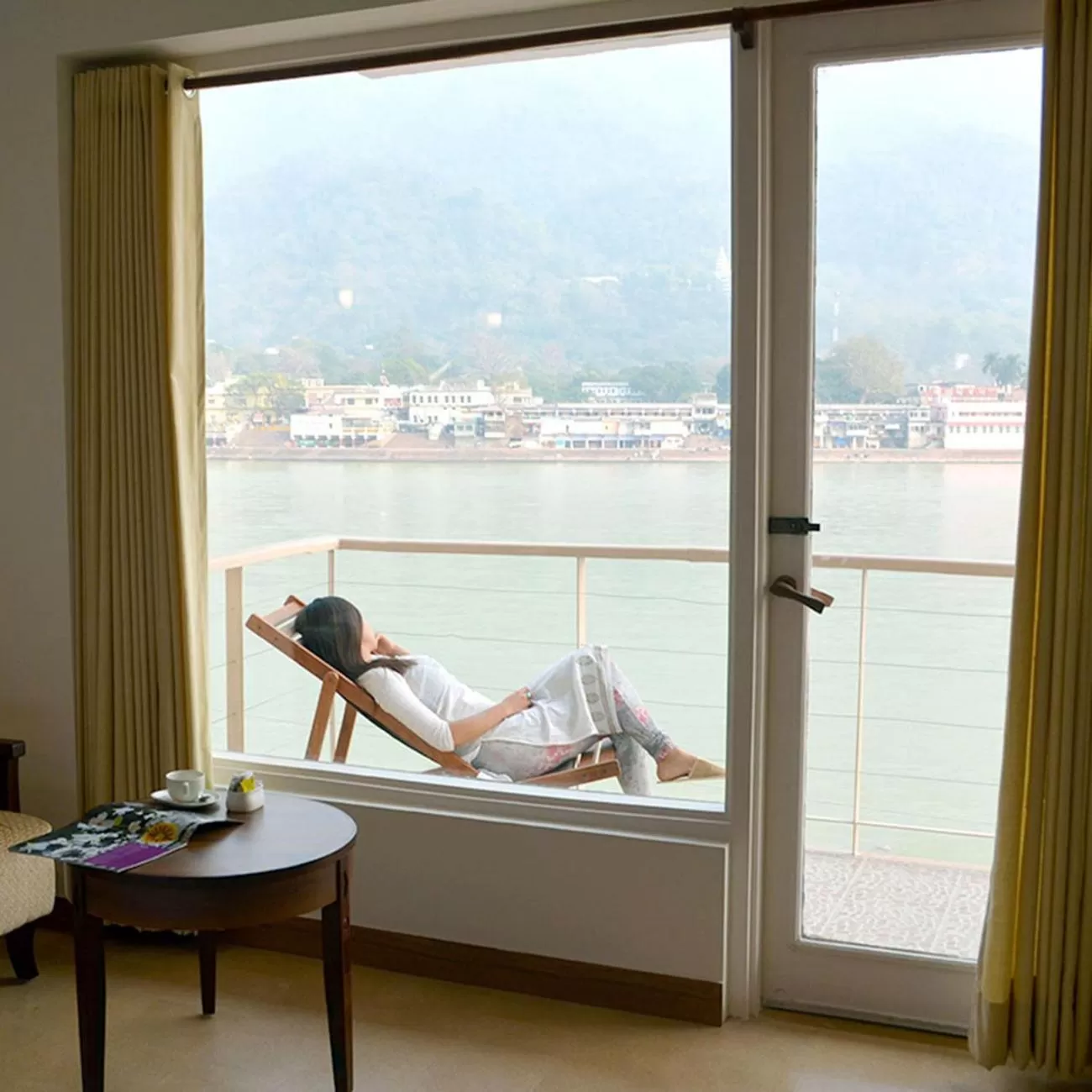 Balcony/Terrace in Yog Niketan By Sanskriti