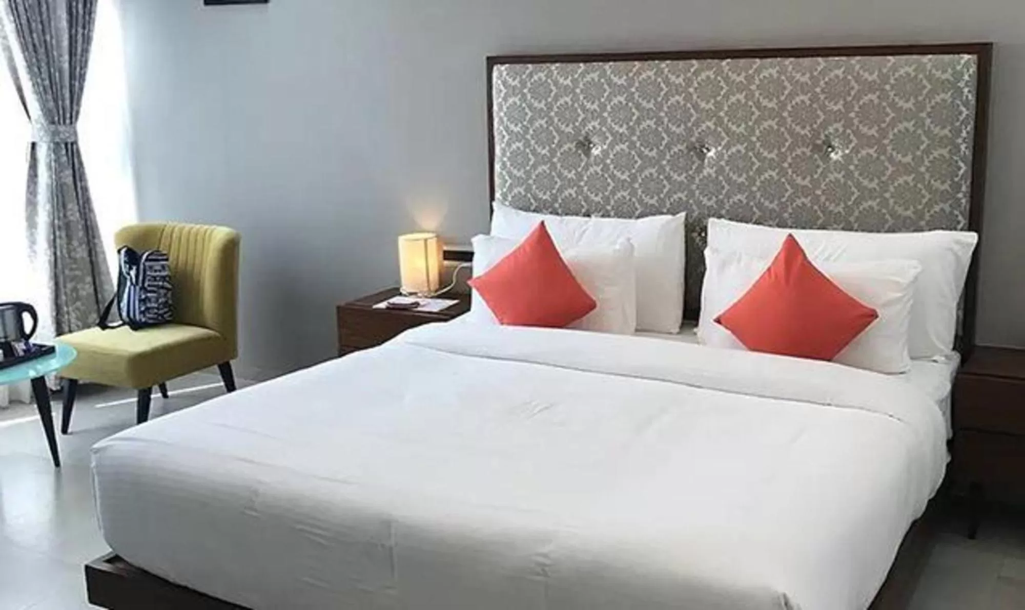 Bed in Okean De Goa Vagator