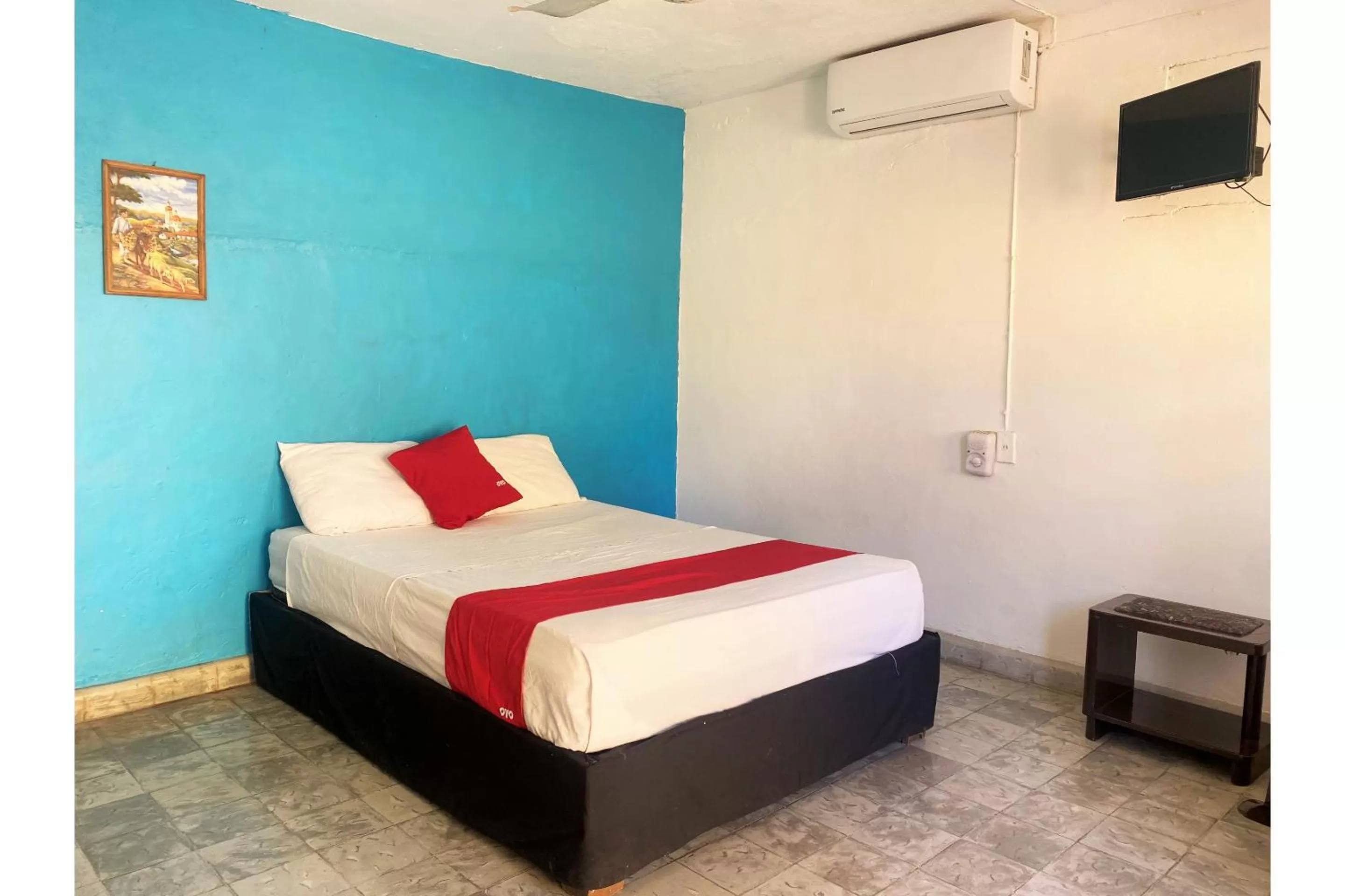 Bedroom, Bed in OYO Posada Espinosa, Mérida, Parque de Santa Ana