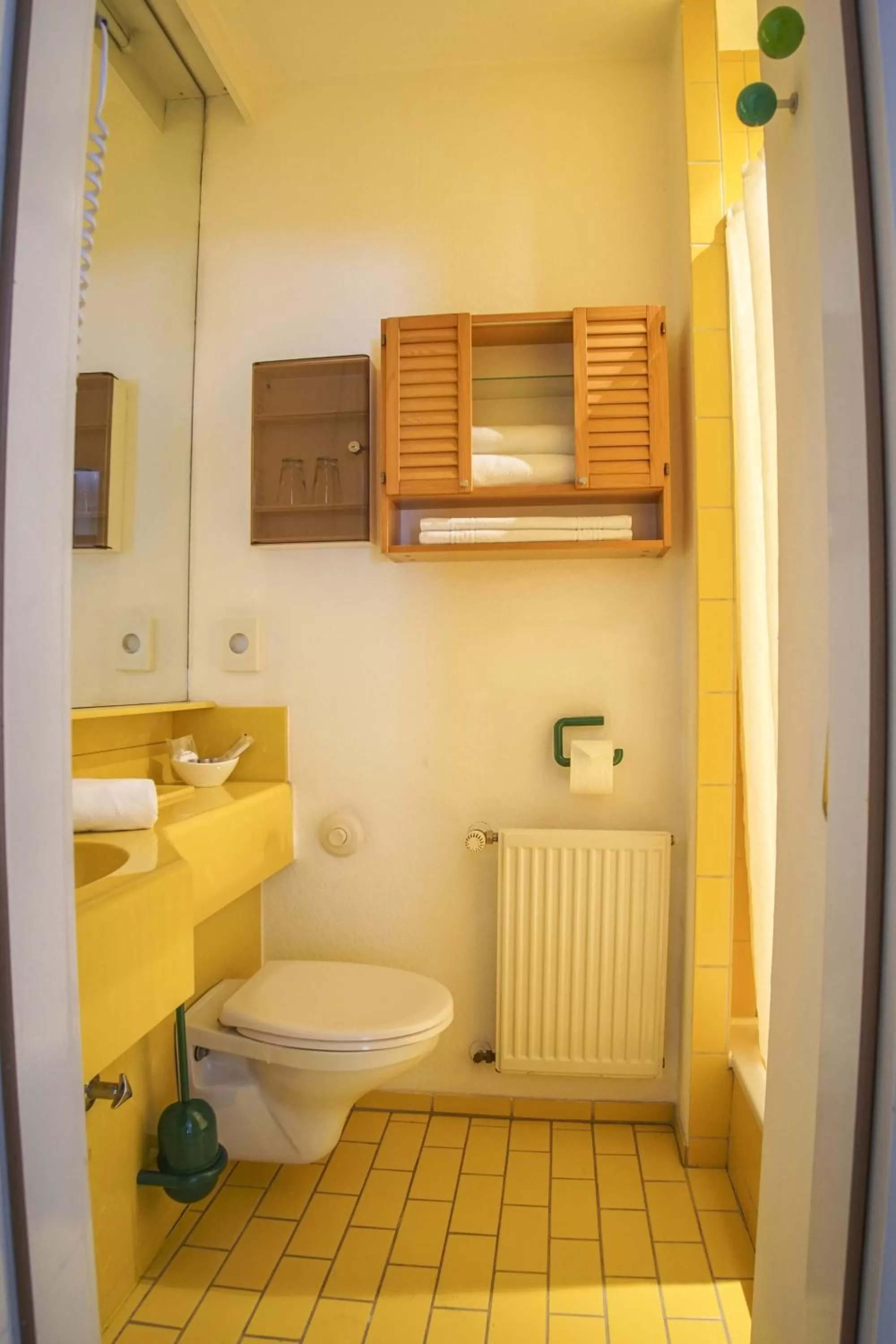 Bathroom in Naturhotel Forsthaus